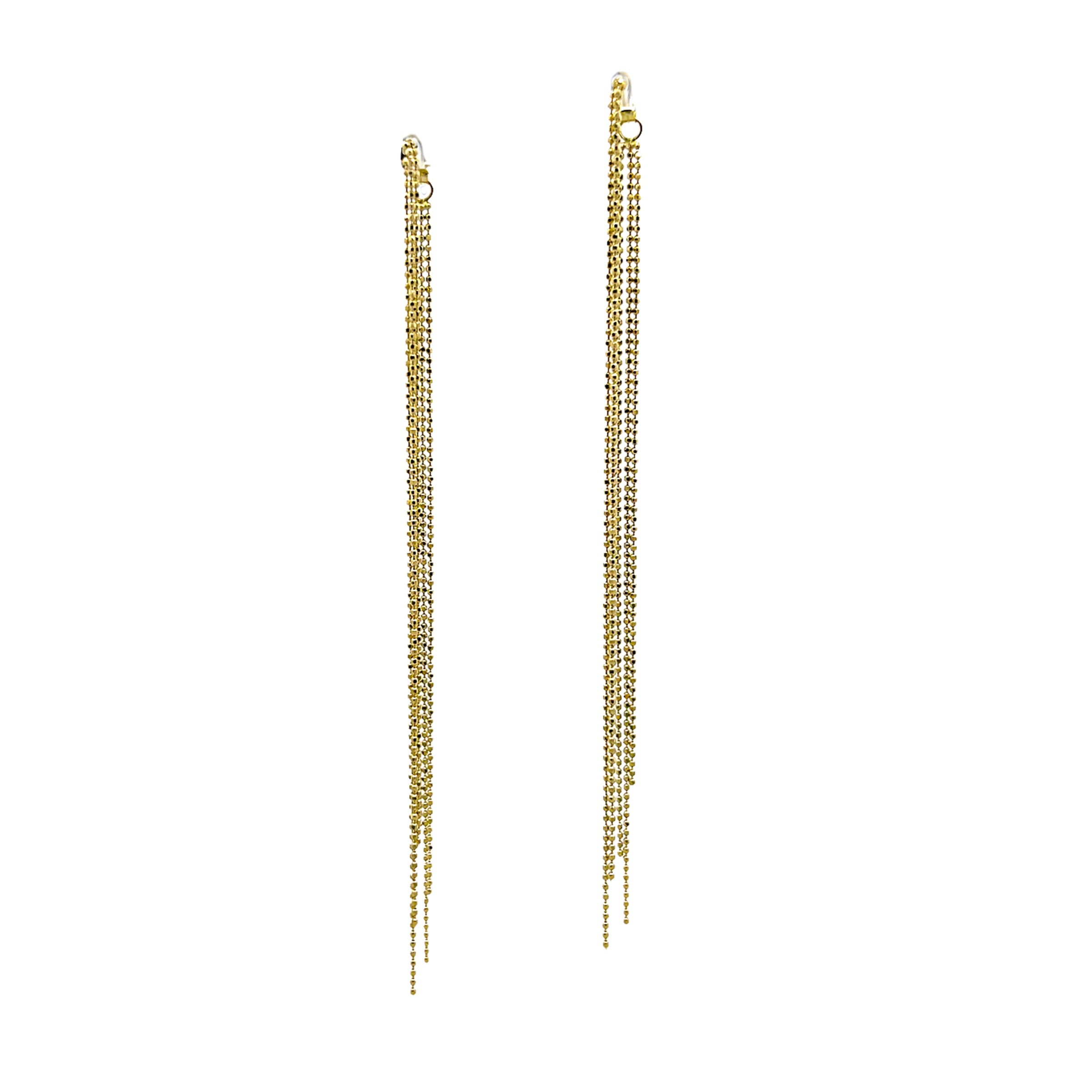 Howard 14K Yellow Gold Bead Drop Earrings