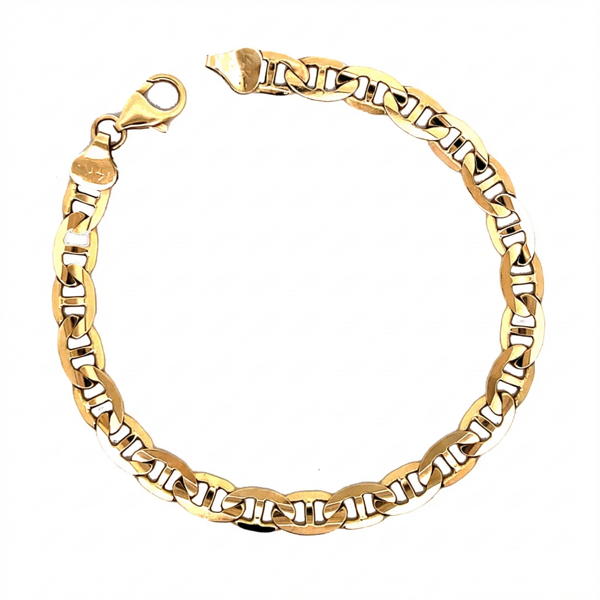 Howard 14K Yellow Gold 8" Marine Link Bracelet