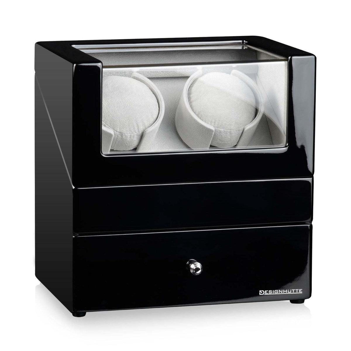 San Diego Black 2 Piece Watch Winder