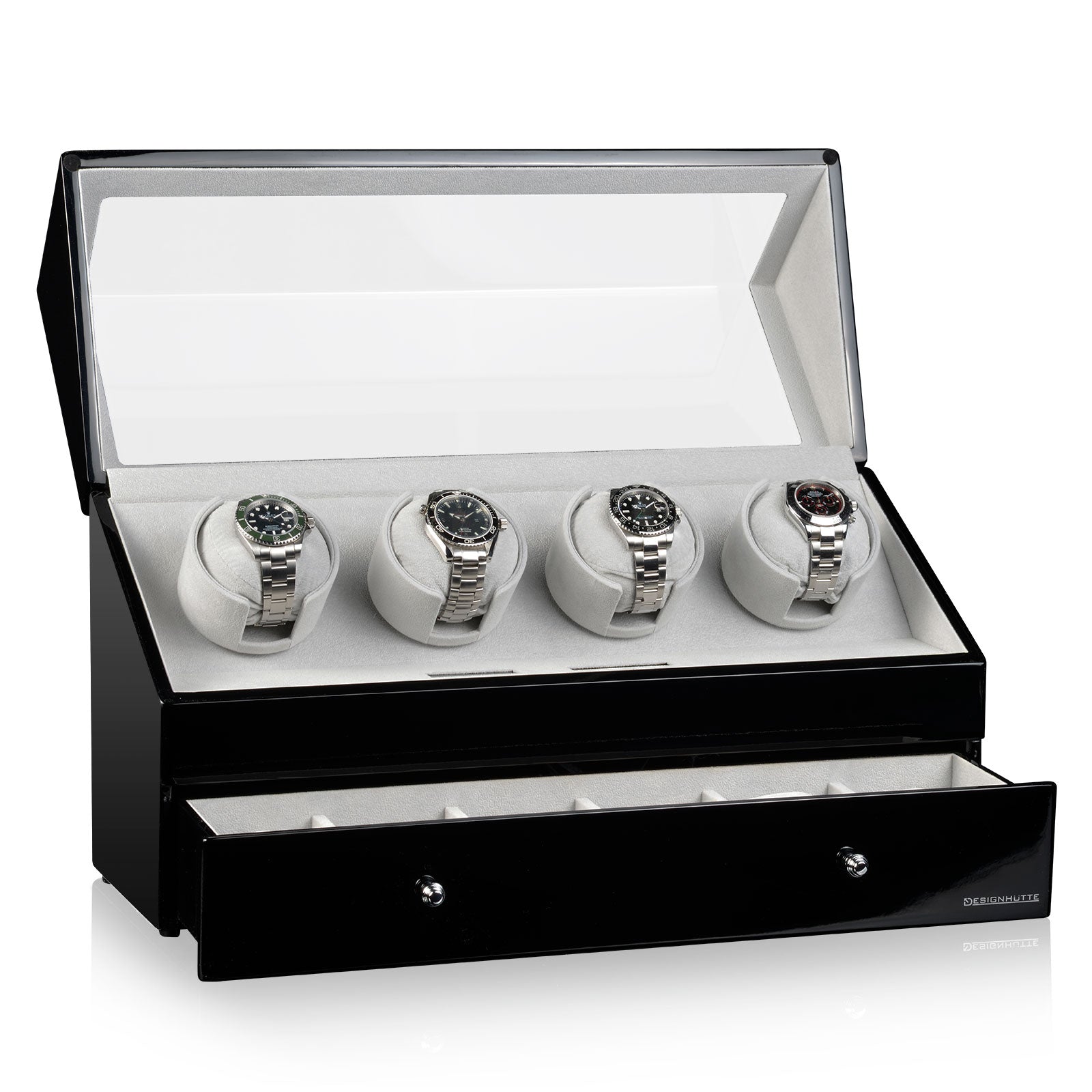 San Diego Black for 4 Watches