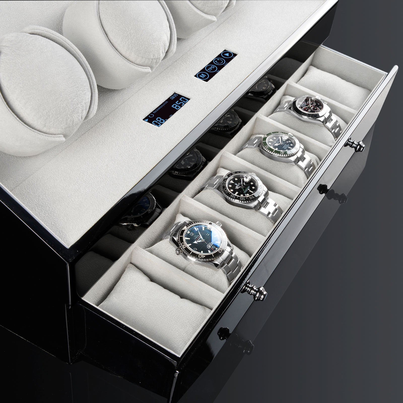 San Diego Black for 4 Watches