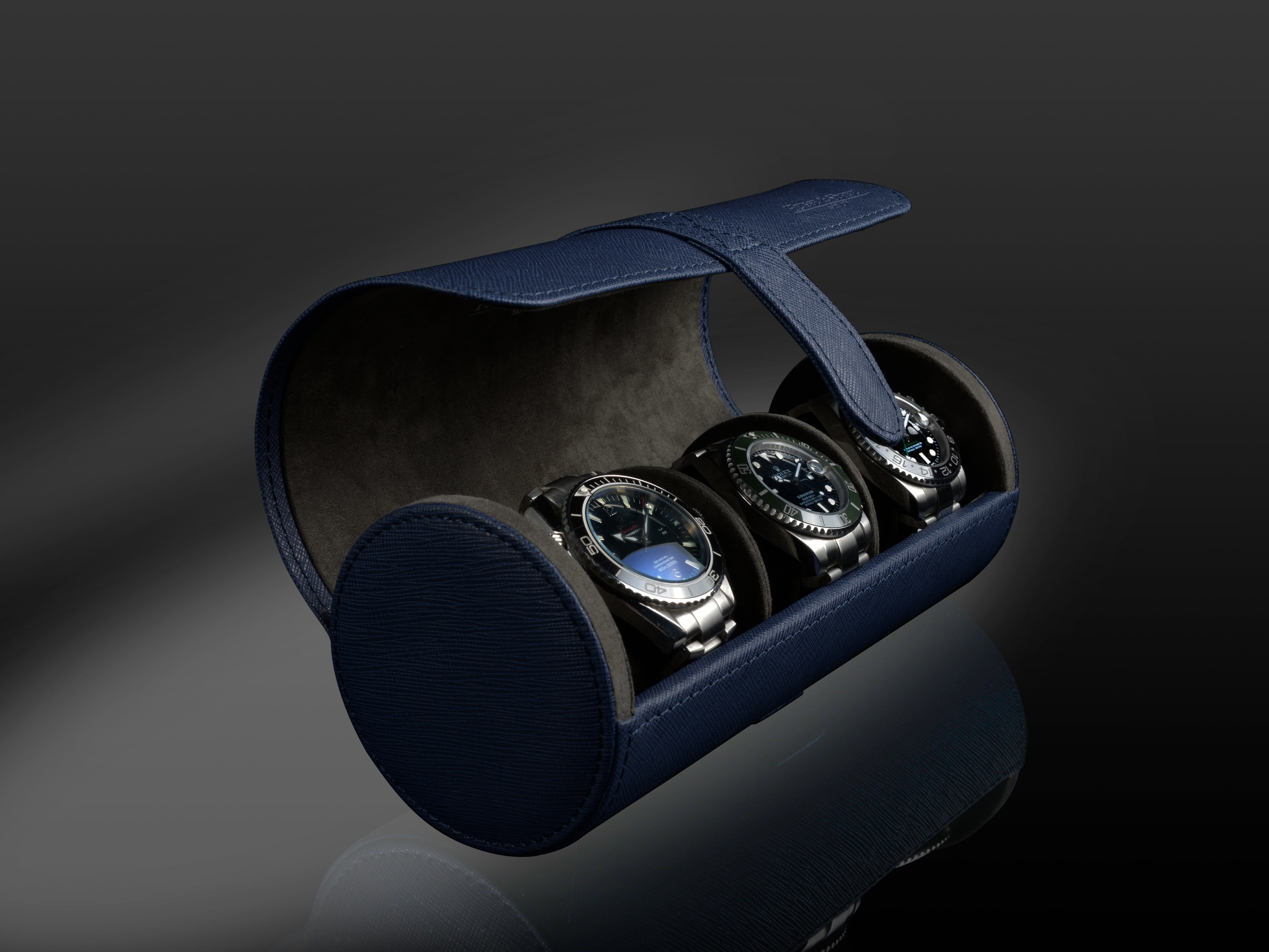 Rondo 3 Watch Roll Blue
