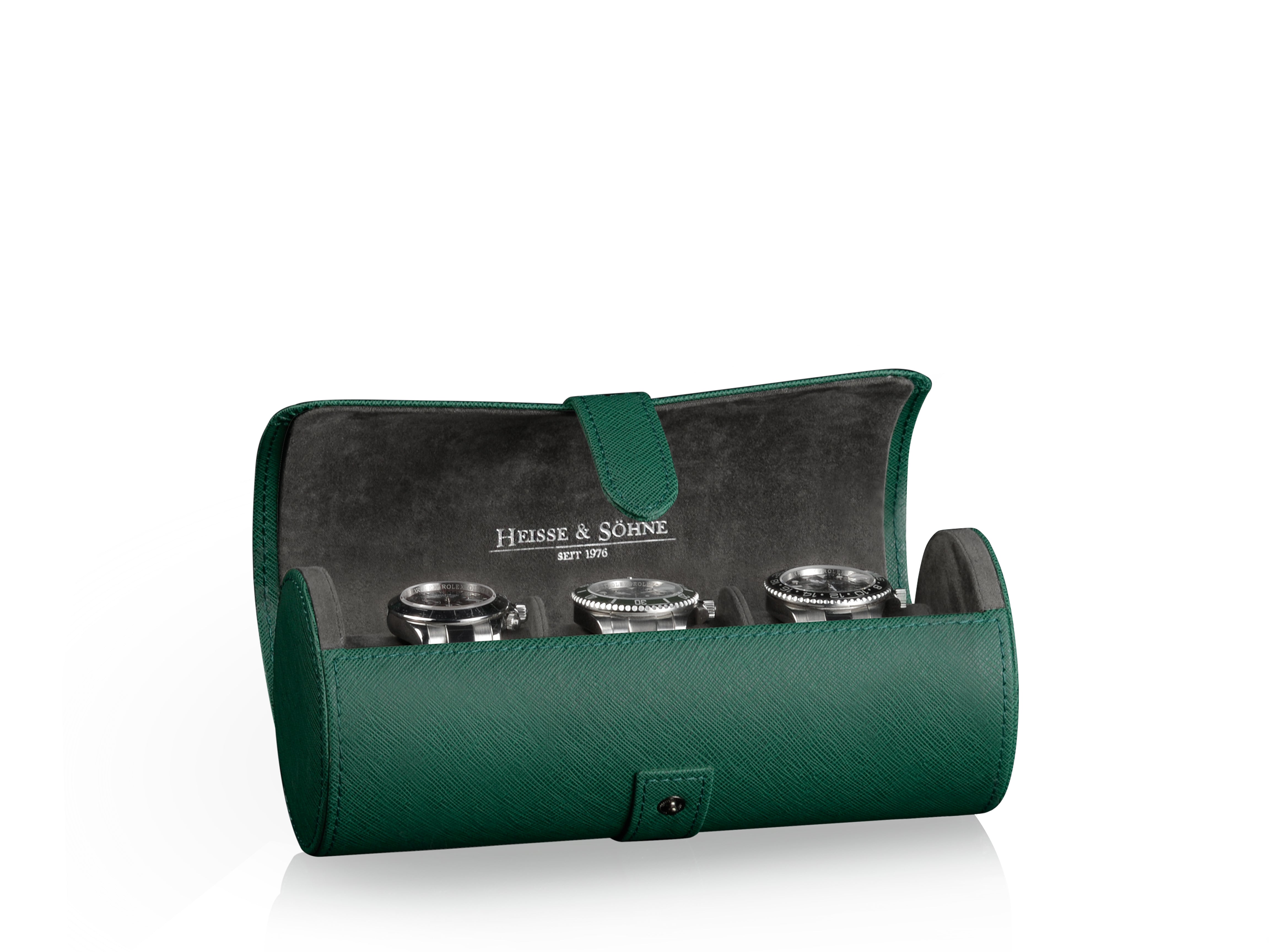 Rondo 3 Watch Roll Green