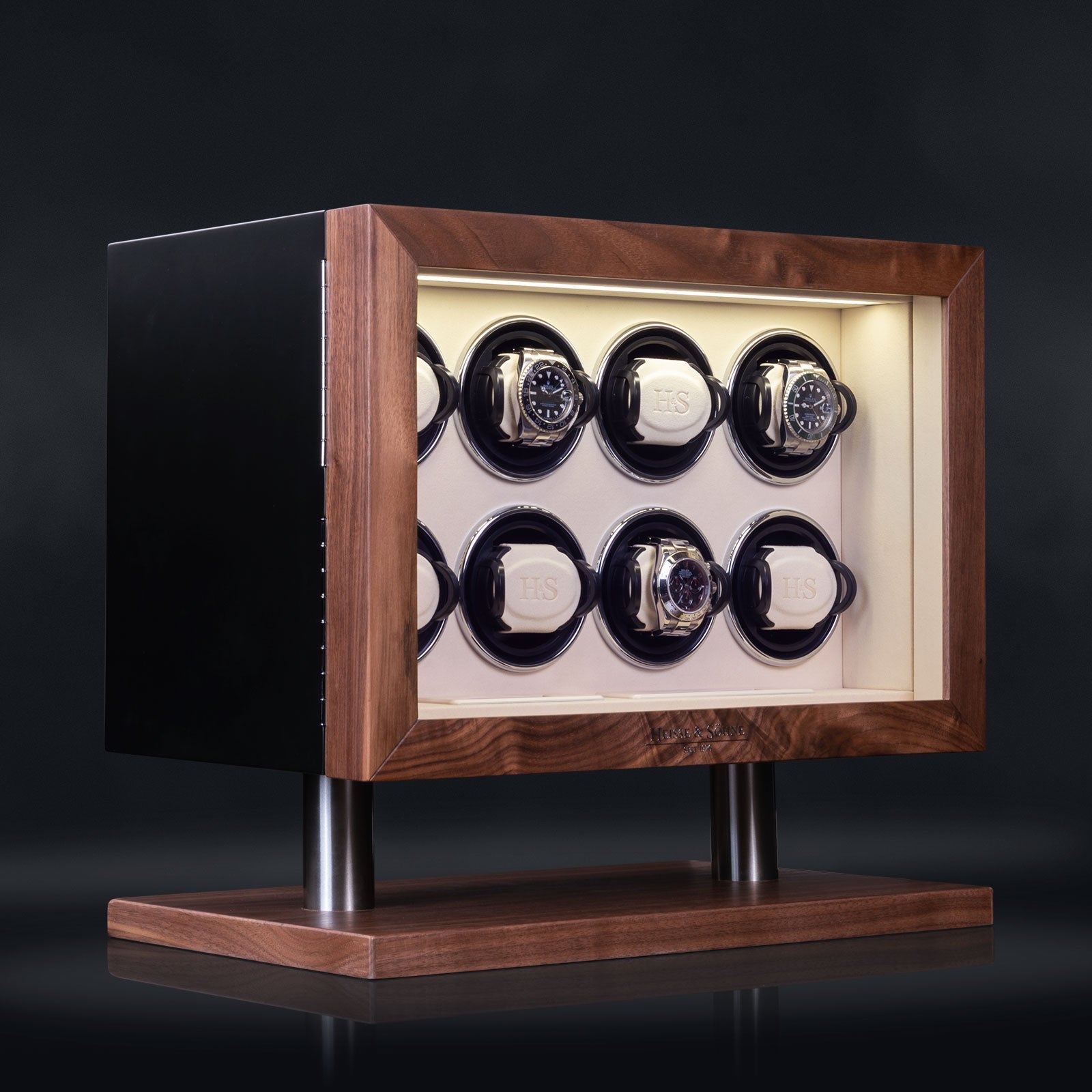 Collector New York Black and Cream 8 Watches