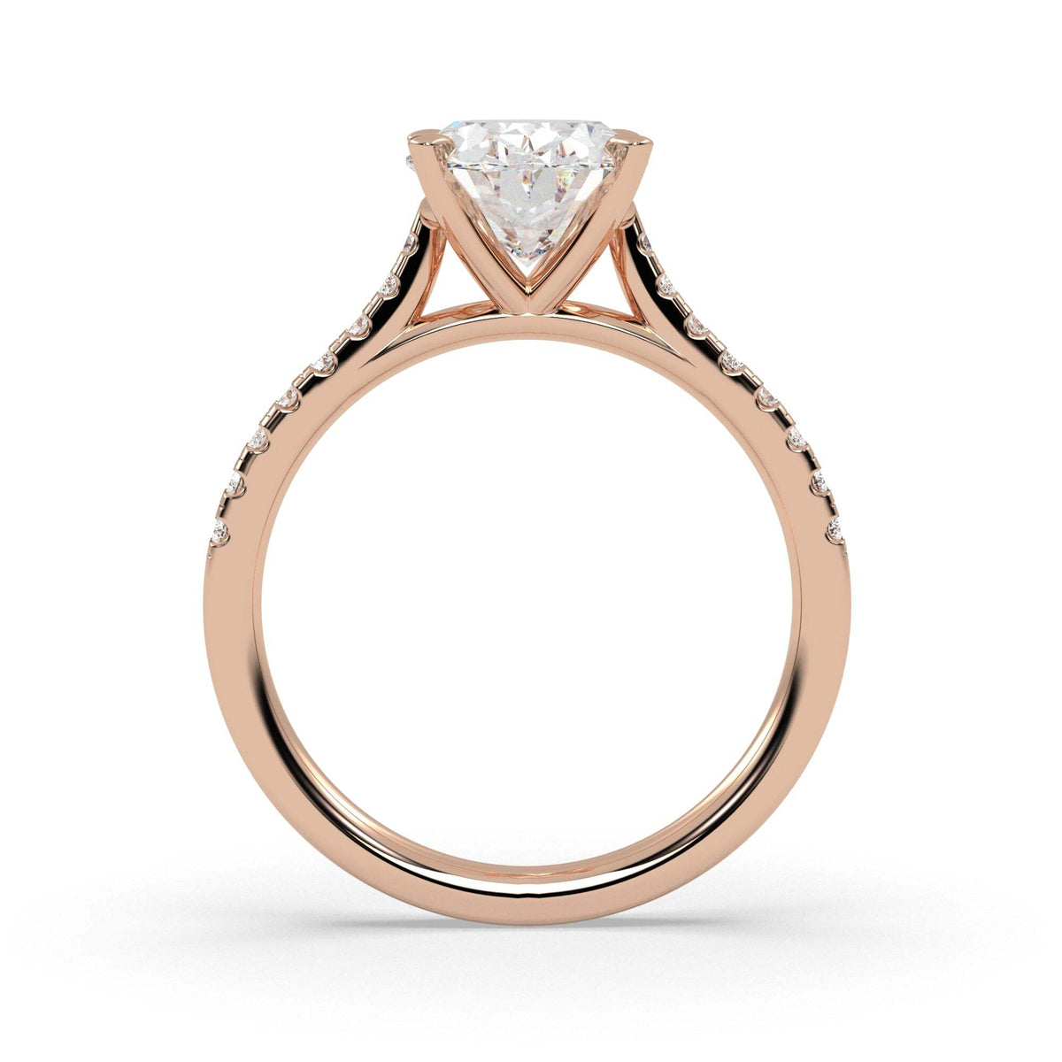 Video Thumbnail: Blairoval - Blair Oval Rose Gold Diamond Engagement Ring