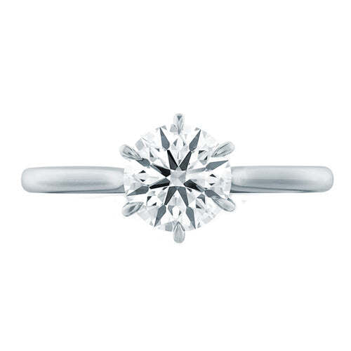Hearts On Fire Camilla 6 Prong Engagement Ring