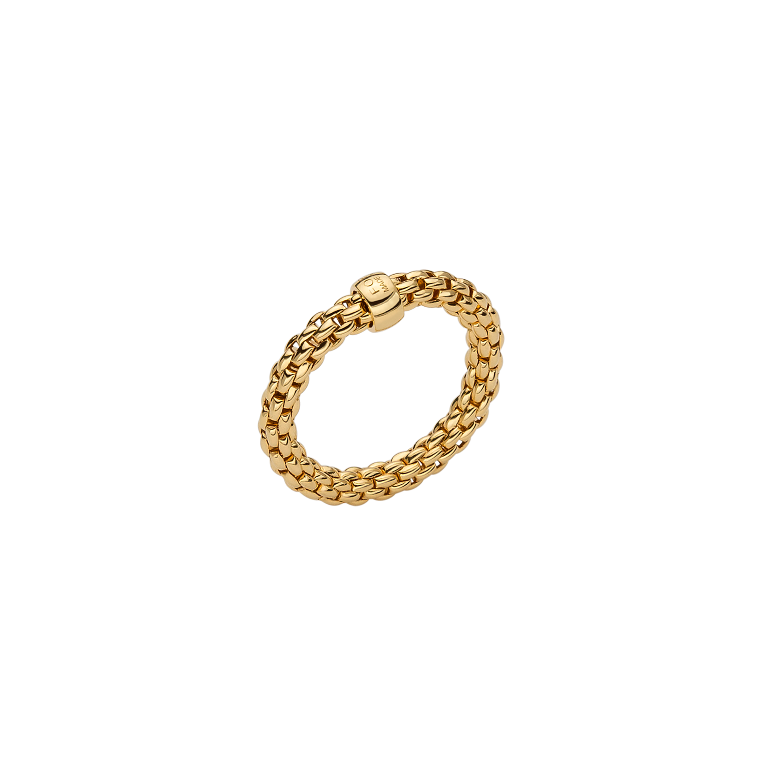 Essentials 18K Yellow Gold Flex'it Ring