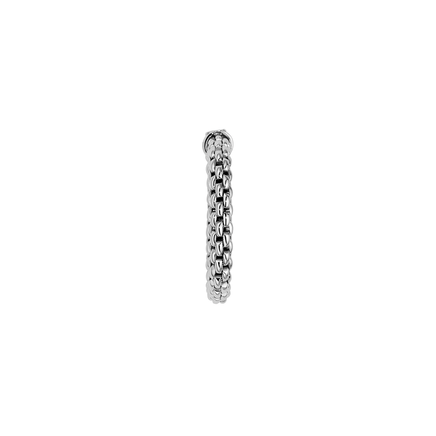 Souls 18K White Gold Flex'it Ring With a White Diamond
