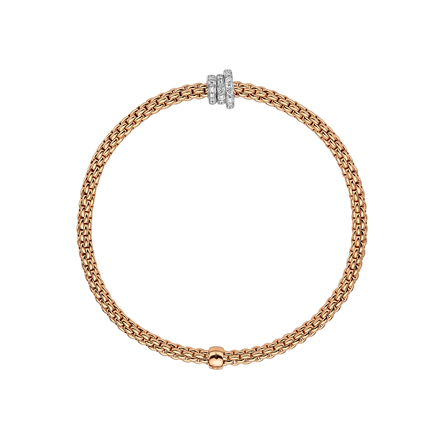 Prima 18K Rose Gold Flex'it Bracelet Small