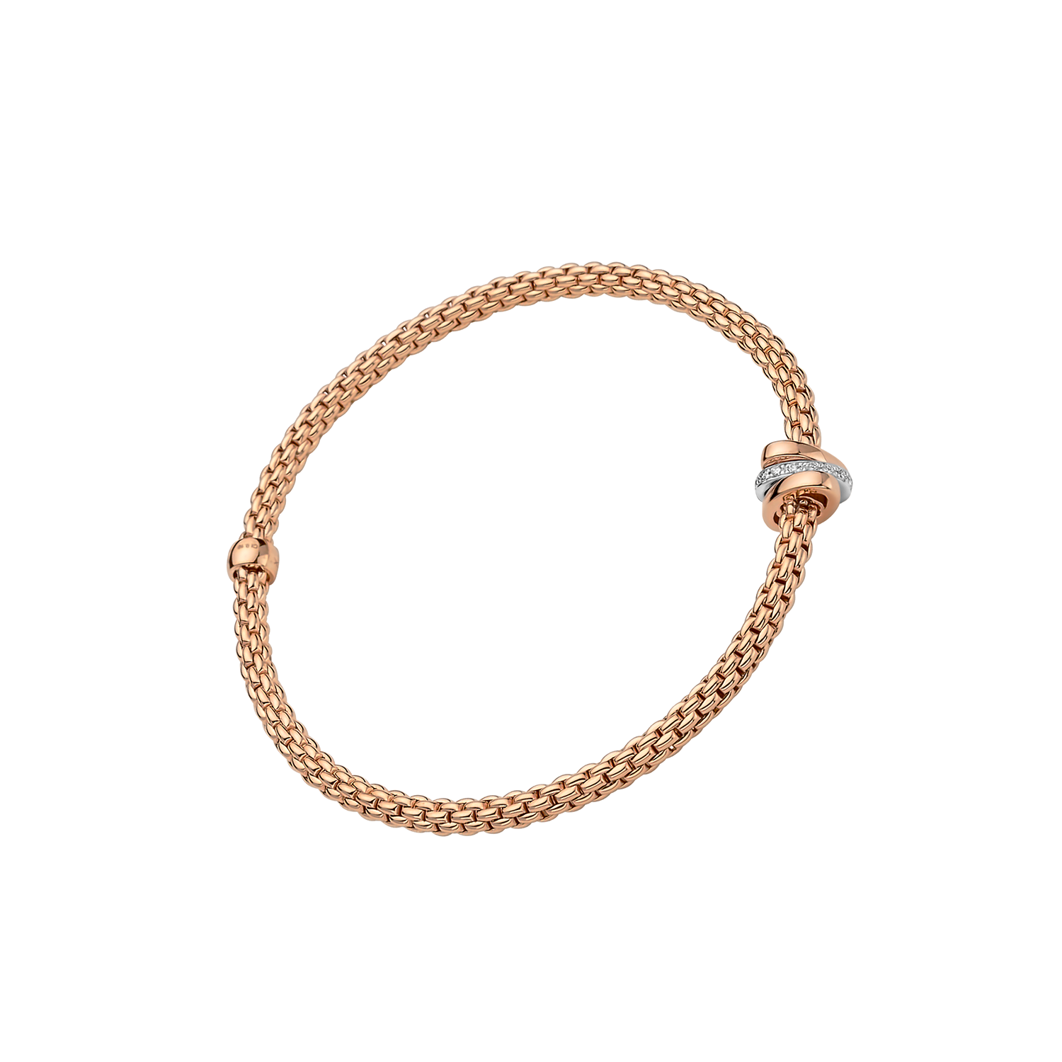 Prima 18K Rose Gold Diamond Flexit Bracelet