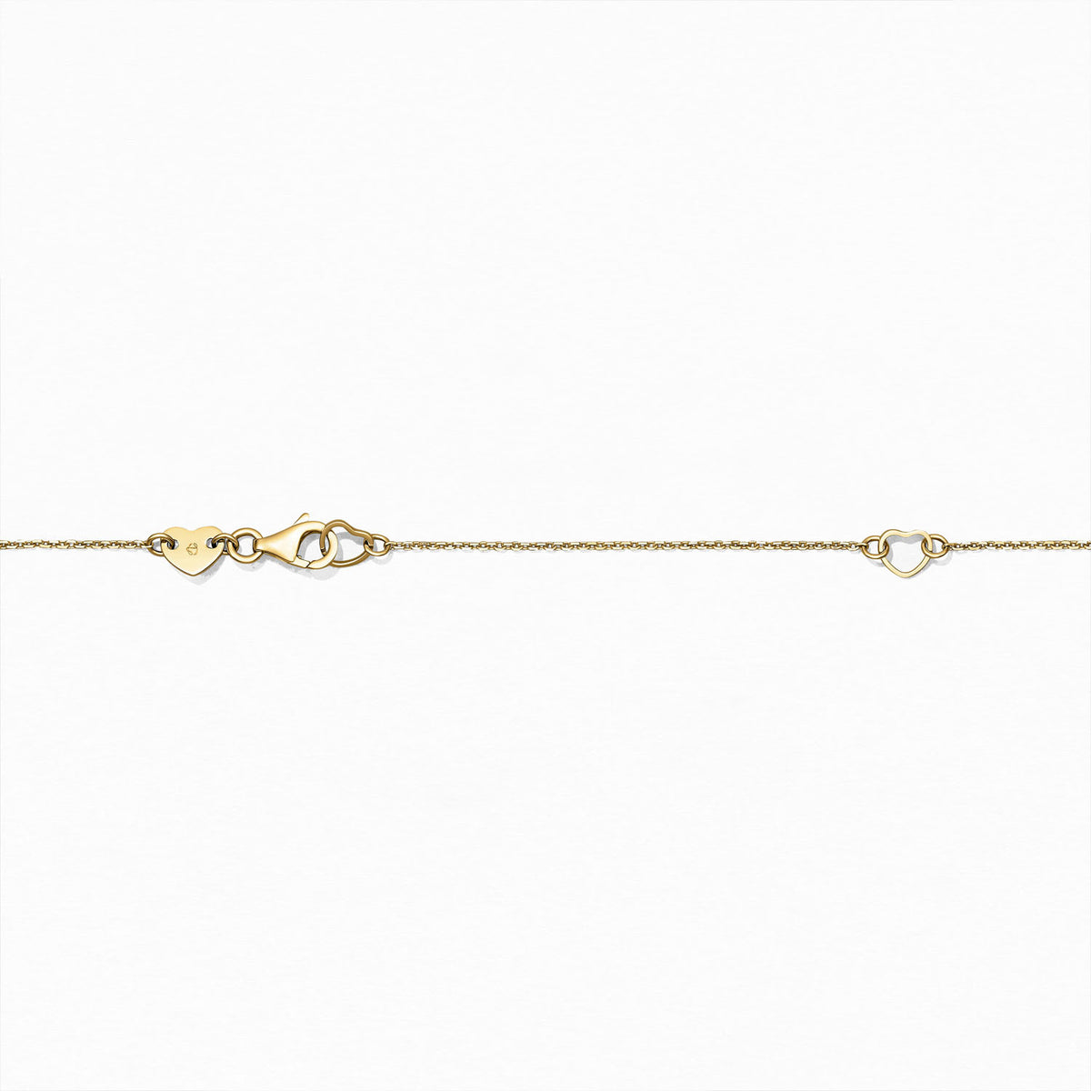 HOF Classic Bezel Solitaire Yellow Gold Pendant