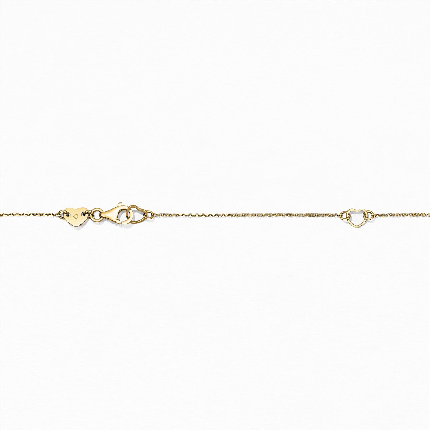 HOF 18K Yellow Gold Classic Bezel Solitaire Pendant