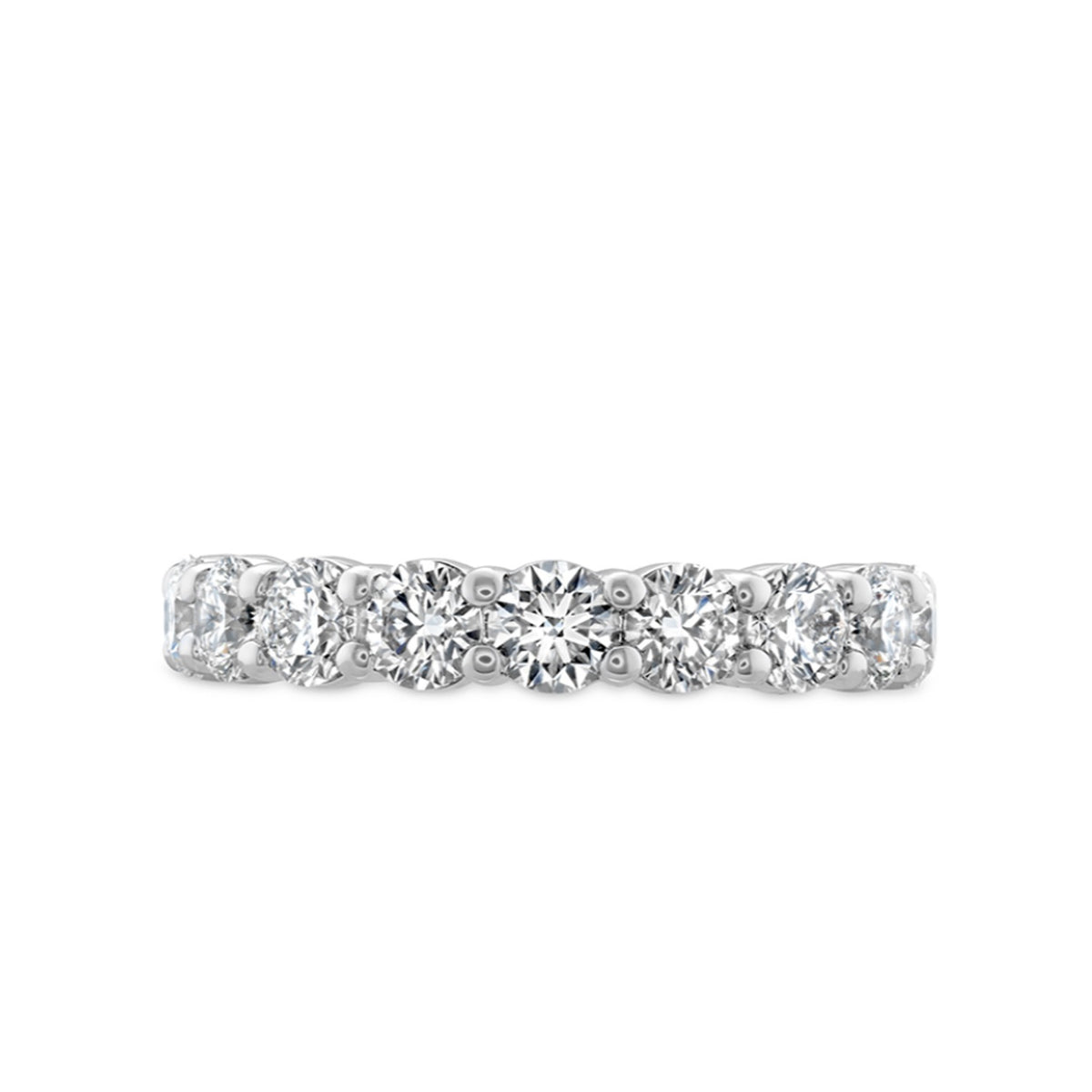 Hearts On Fire 18K Gold Signature Eternity Band 0.50ctw