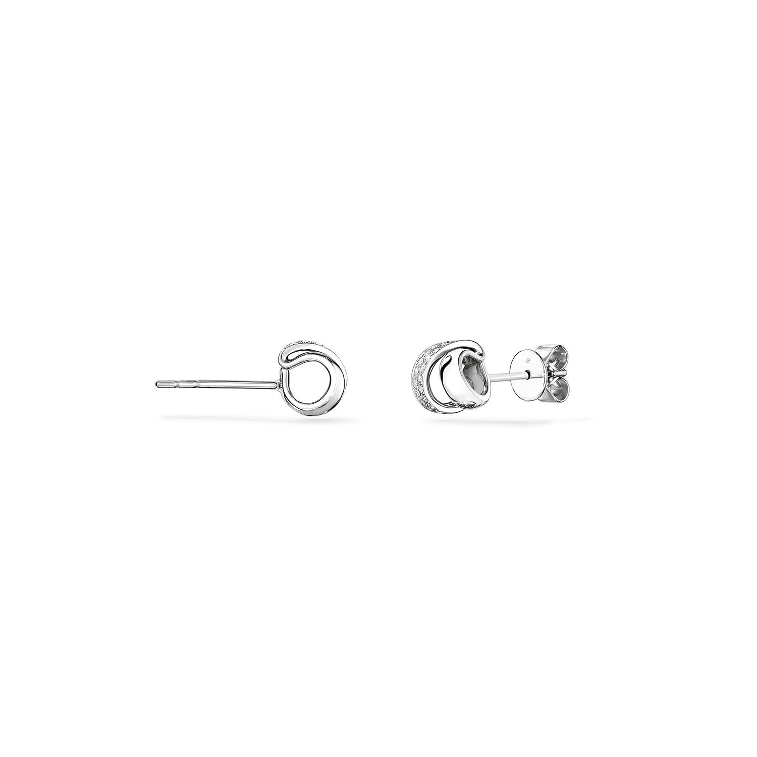 Video Thumbnail: Hearts on Fire White Gold Inside Out Small Diamond Flip Earrings 0 - Hearts on Fire 18k White Gold Inside/out Small Diamond Flip Earrings 0