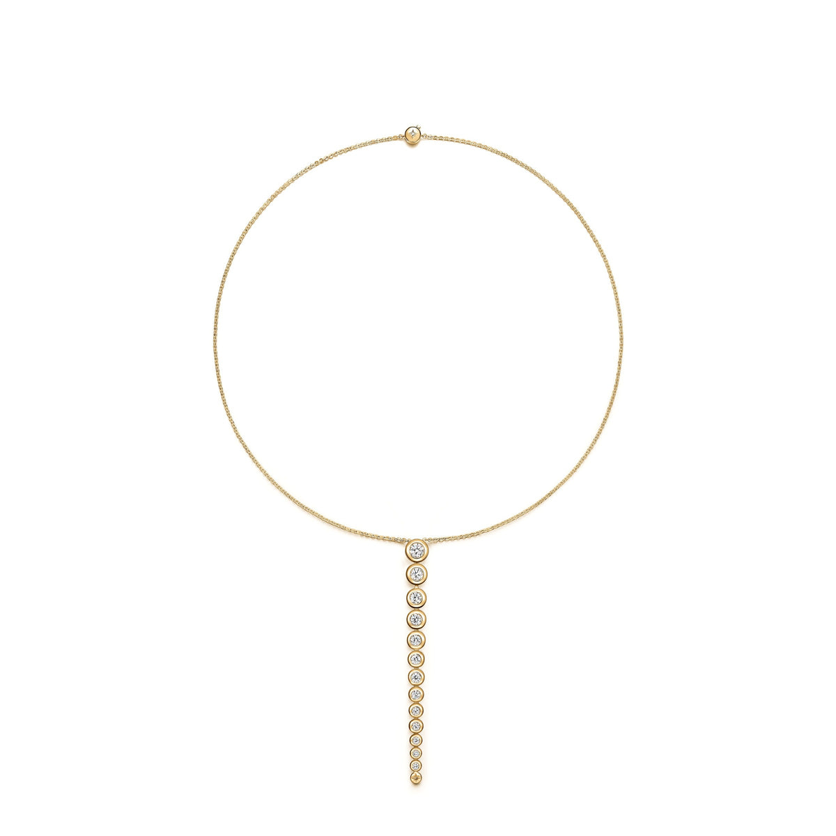 Video Thumbnail: Hearts on Fire Yellow Gold 23 5 Dream Circle Convertible Pendant Necklace 1 - Hearts on Fire 18ky Gold Dream Circle Convertible Pendant Necklace