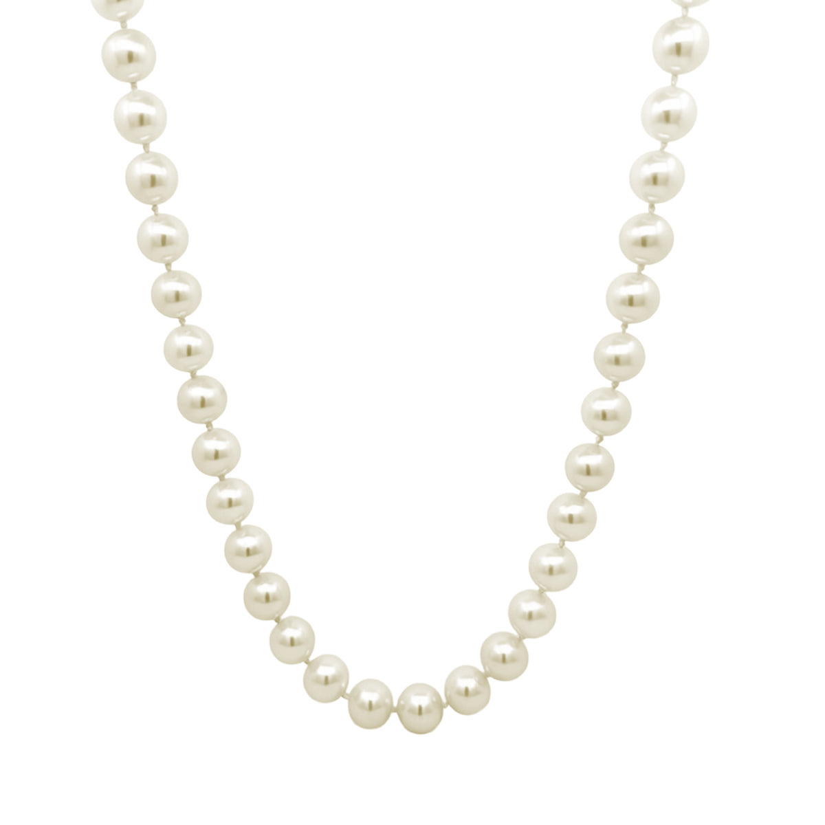 Video Thumbnail: Howard Gold Clasp 7 5 Freshwater Pearl Necklace 16 - Howard 14k Gold Clasp 7.5 - 8mm Freshwater Pearl Necklace 16"