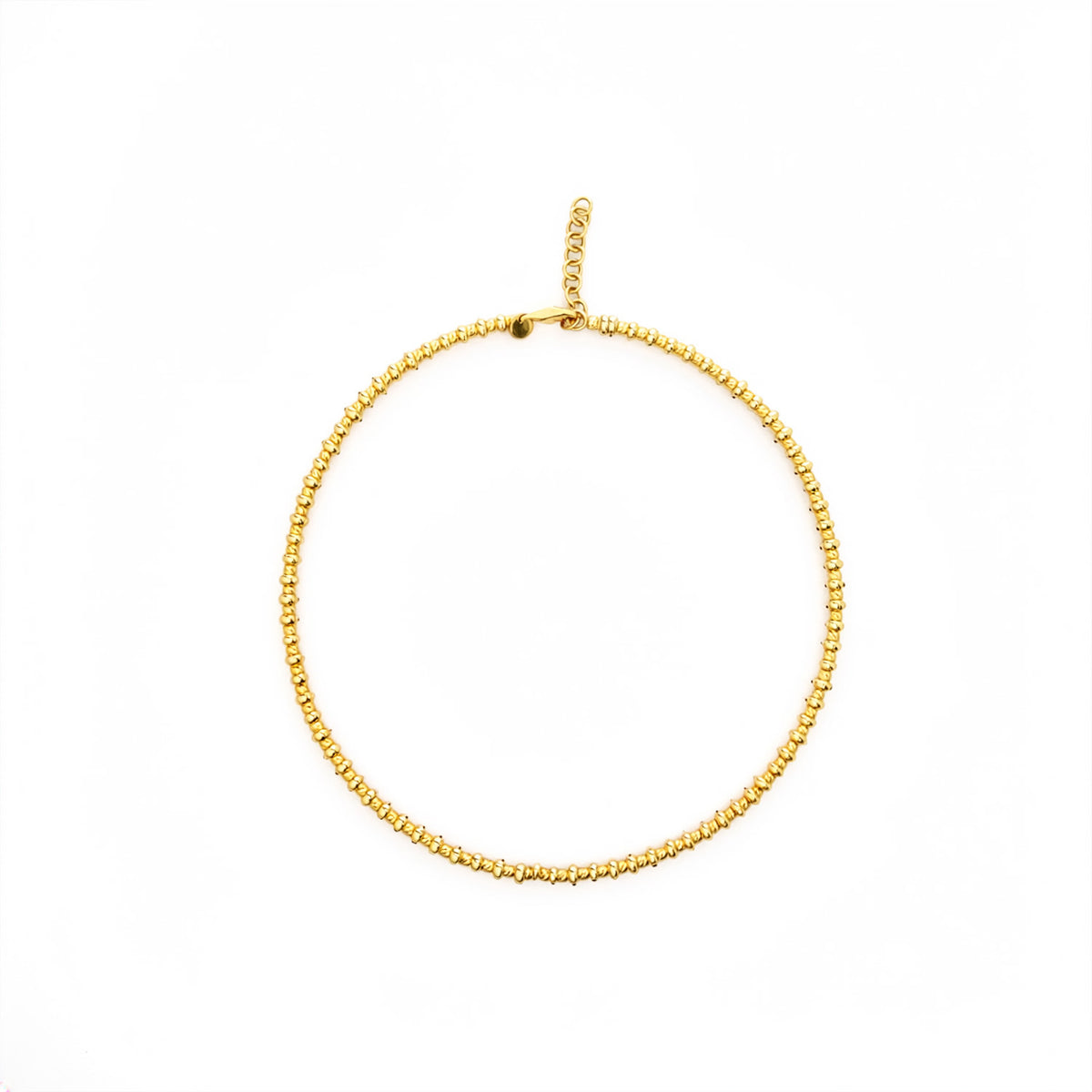 Howard 14K Yellow Gold Bead Choker Necklace