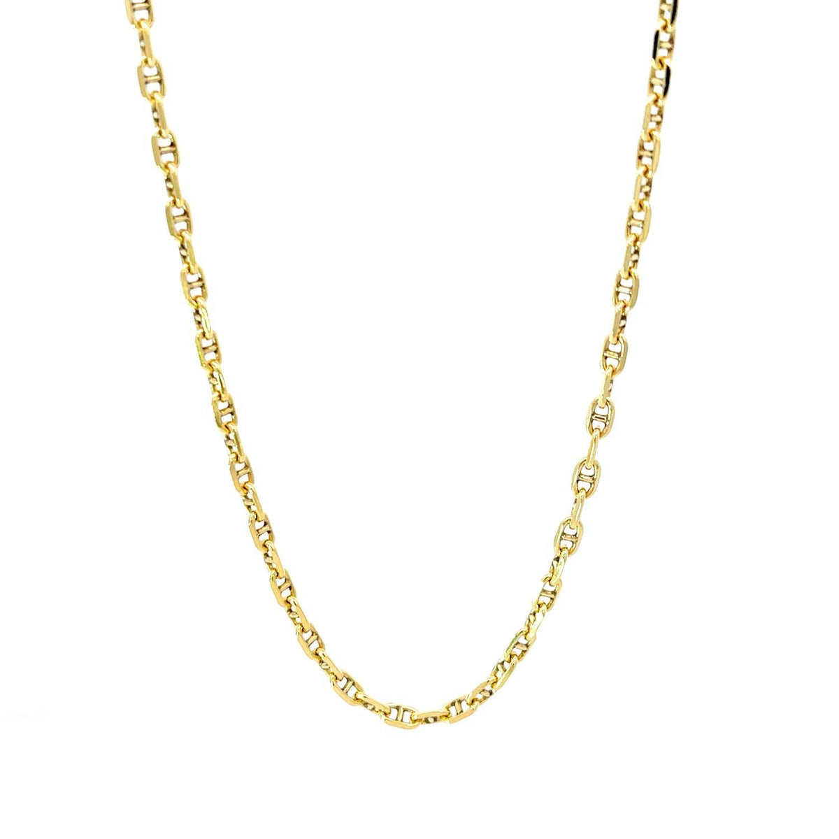 Anchor Style Gold Chain 24"
