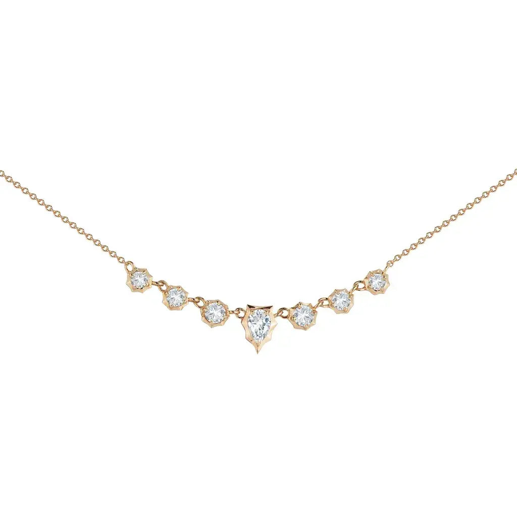 Video Thumbnail: Jade Trau Yellow Gold 18 Small Envoy Necklace 0 - Jade Trau 18k Yellow Gold 18" Small Envoy Necklace 0.70ctw