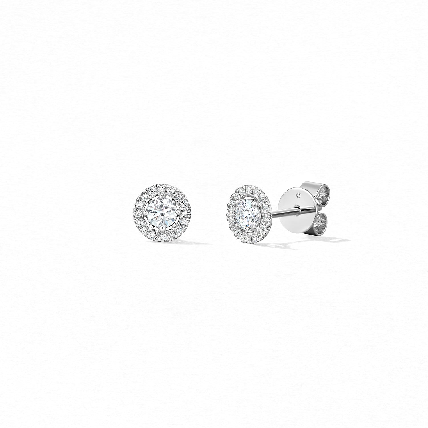 18KW Gold Joy Diamond Earrings