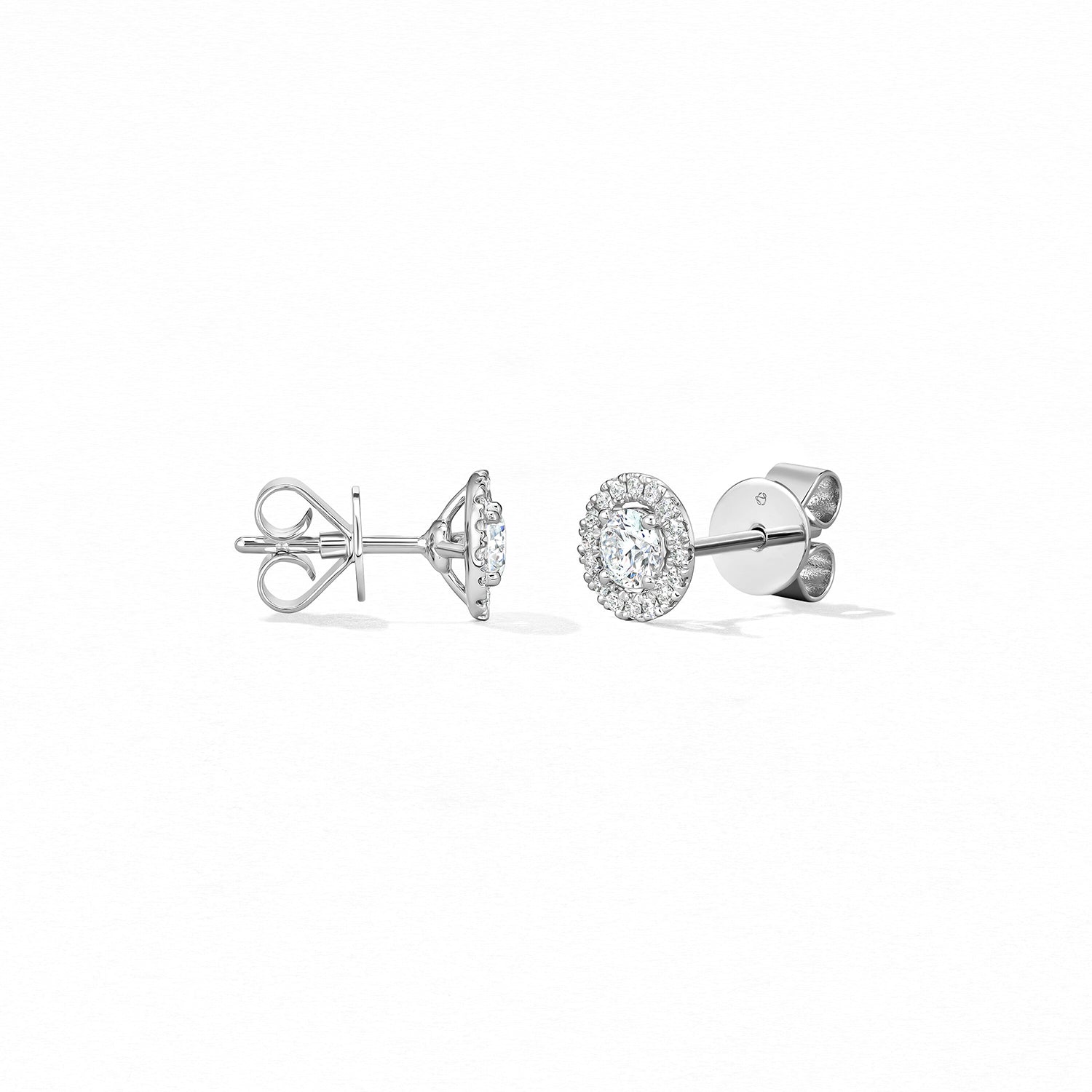 18KW Gold Joy Diamond Earrings