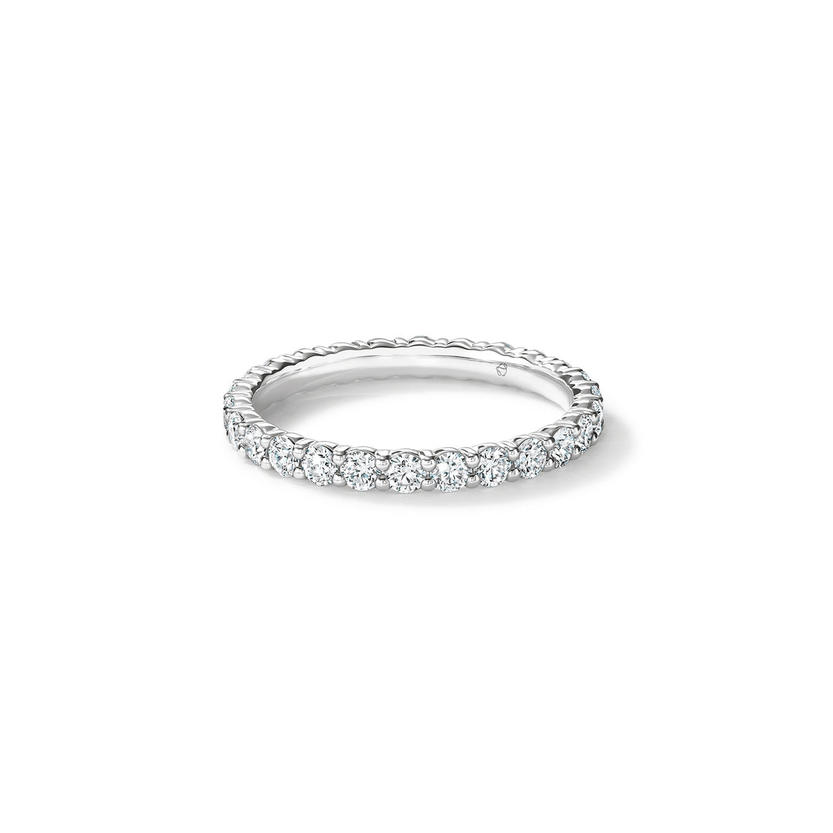 Hearts On Fire 18k Gold Signature Eternity Band 3.15ctw