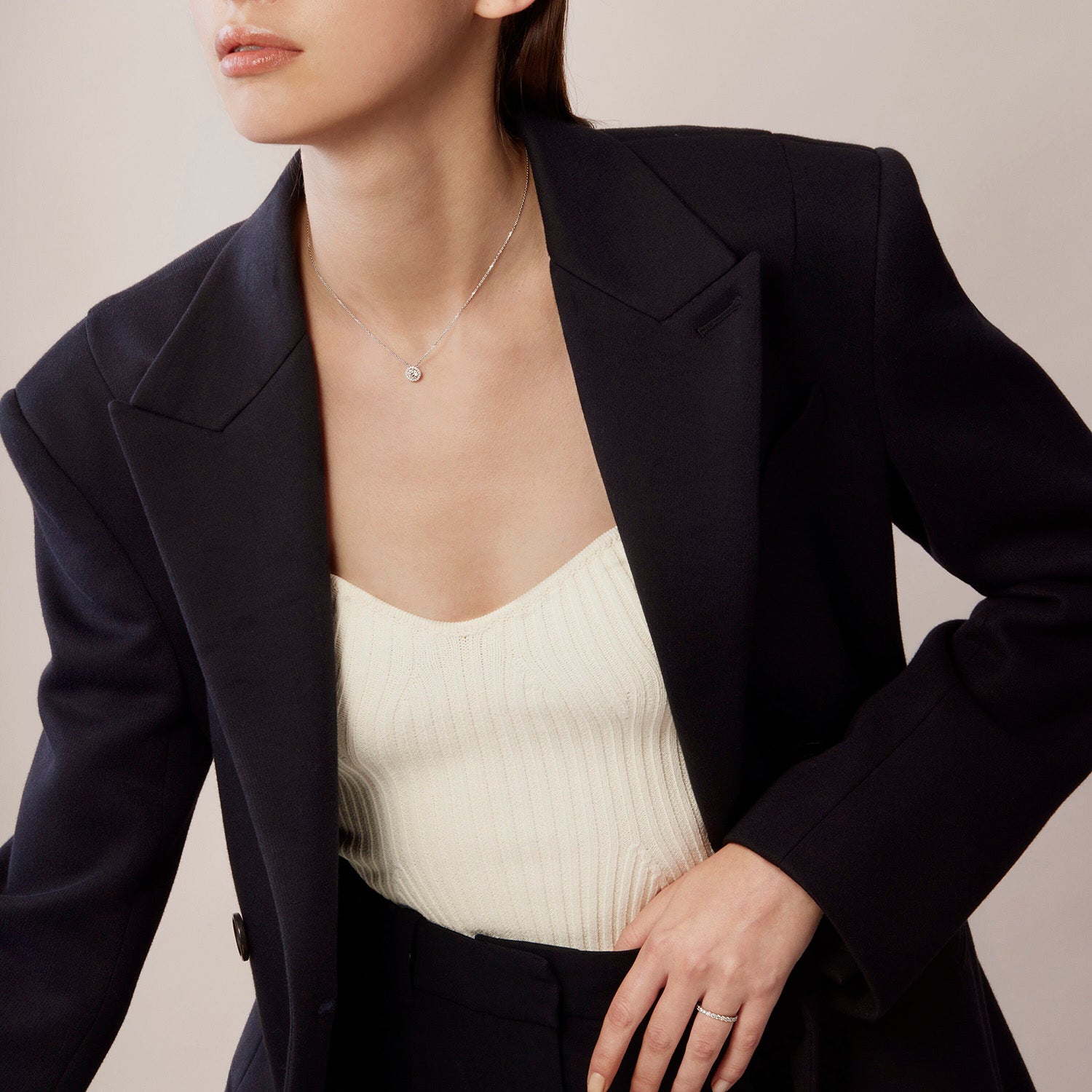 18KW Gold Signature Eternity Diamond Band (3.15CTW)