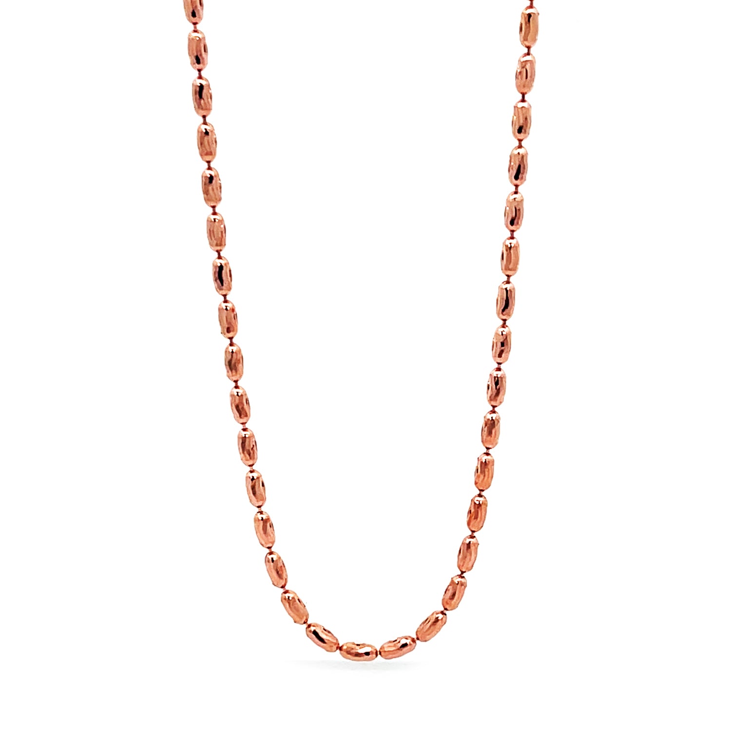 Howard 14K Rose Gold Ovalina Chain Necklace