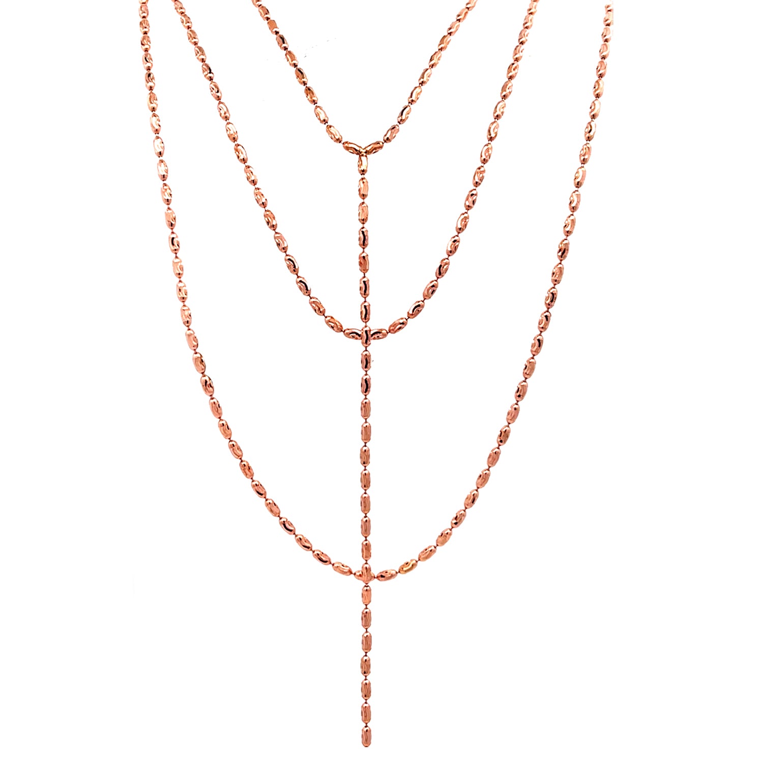 Howard 14K Rose Gold Ovalina Chain Necklace