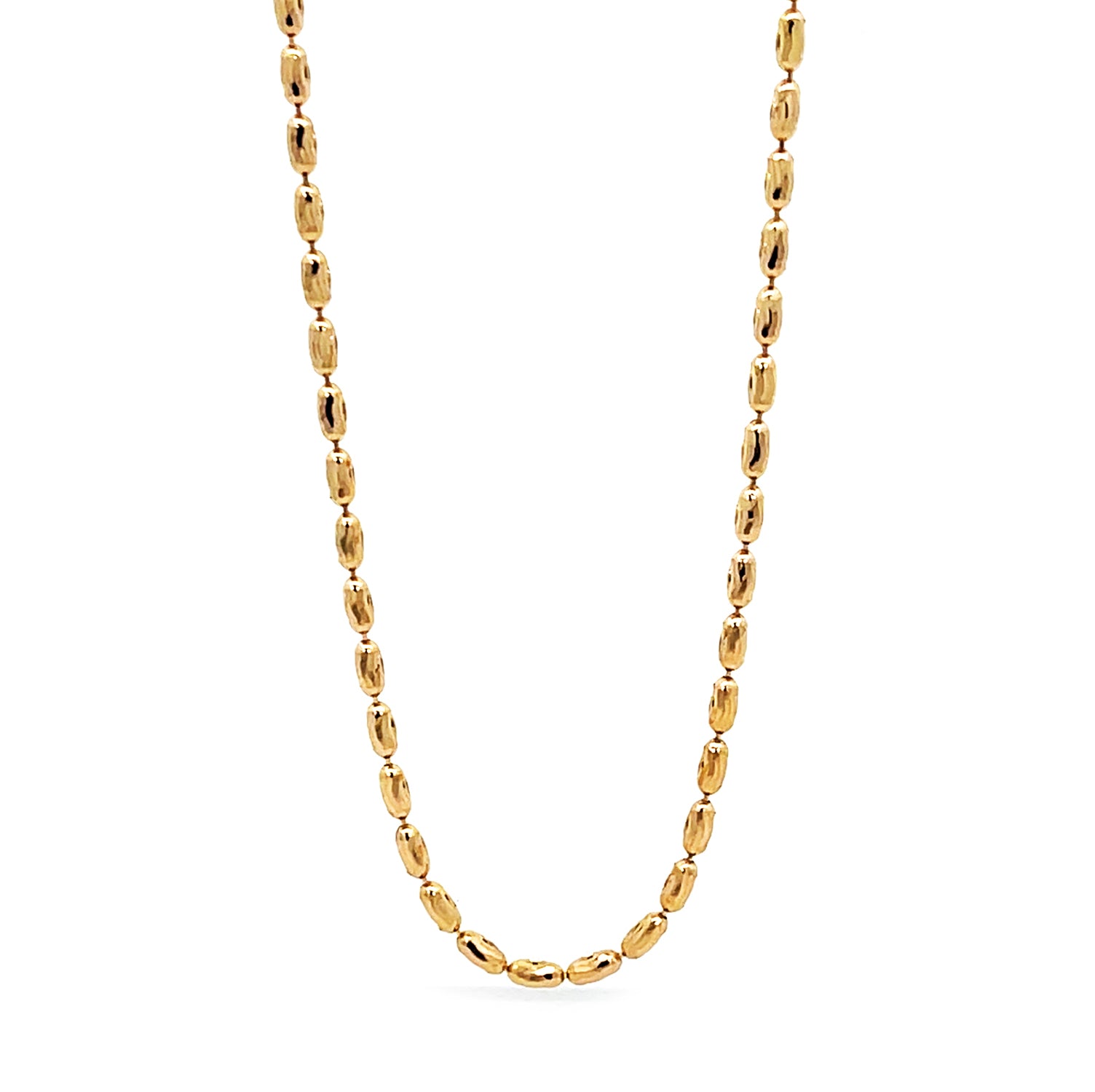 Howard 14K Yellow Gold Ovalina Chain Necklace