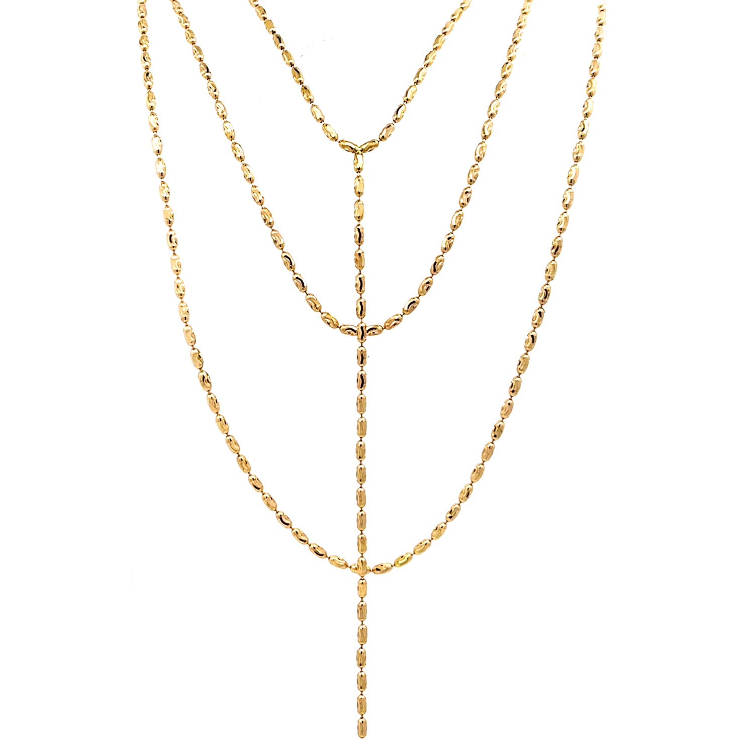 Howard 14K Yellow Gold Ovalina Chain Necklace