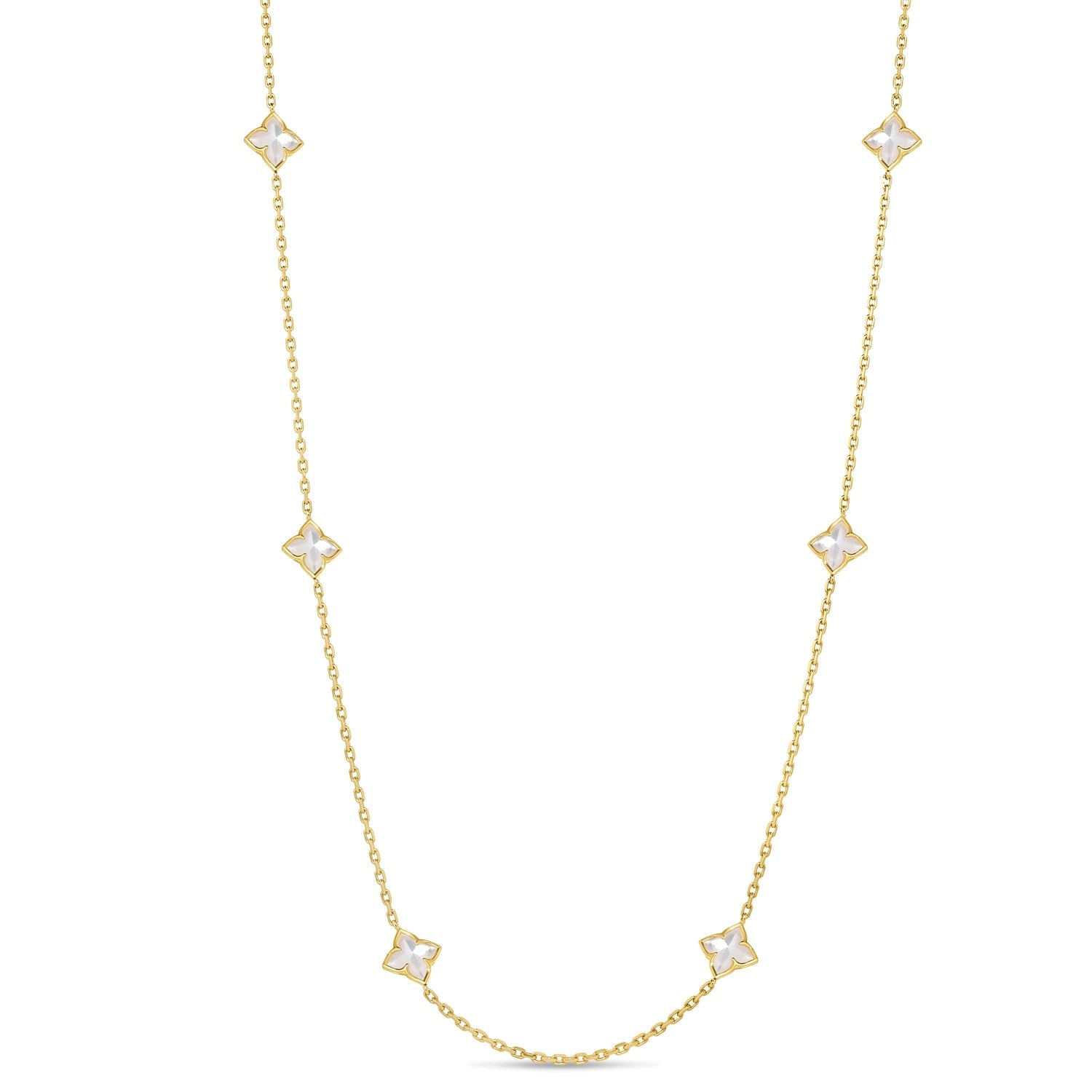Video Thumbnail: Roberto Coin Yellow Gold Venetian Princess Carnival Station Necklace 36 - Roberto Coin 18k Yellow Gold Venetian Princess Carnival Station Neckla