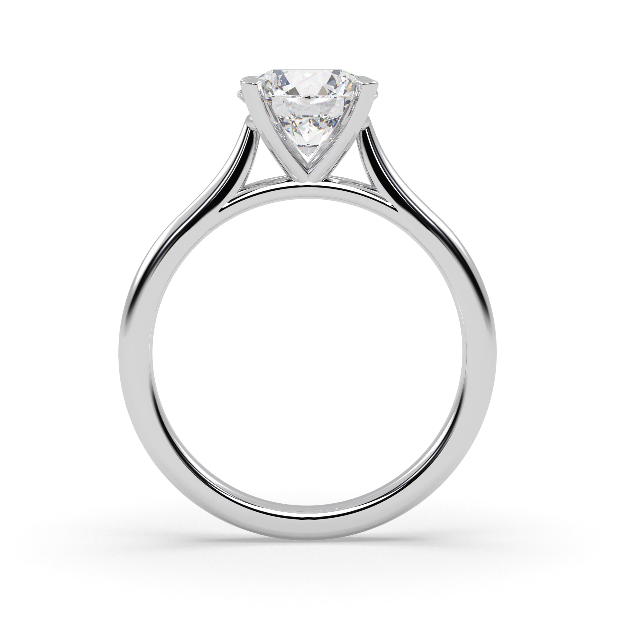 Video Thumbnail: Stellaround - 18k White Gold Stella Round Diamond Engagement Ring