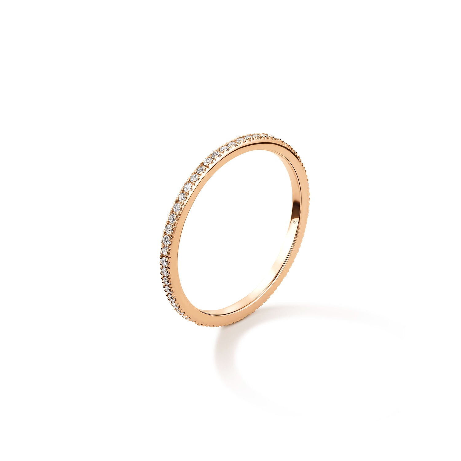 HOF 18KR Gold Classic Eternity Band