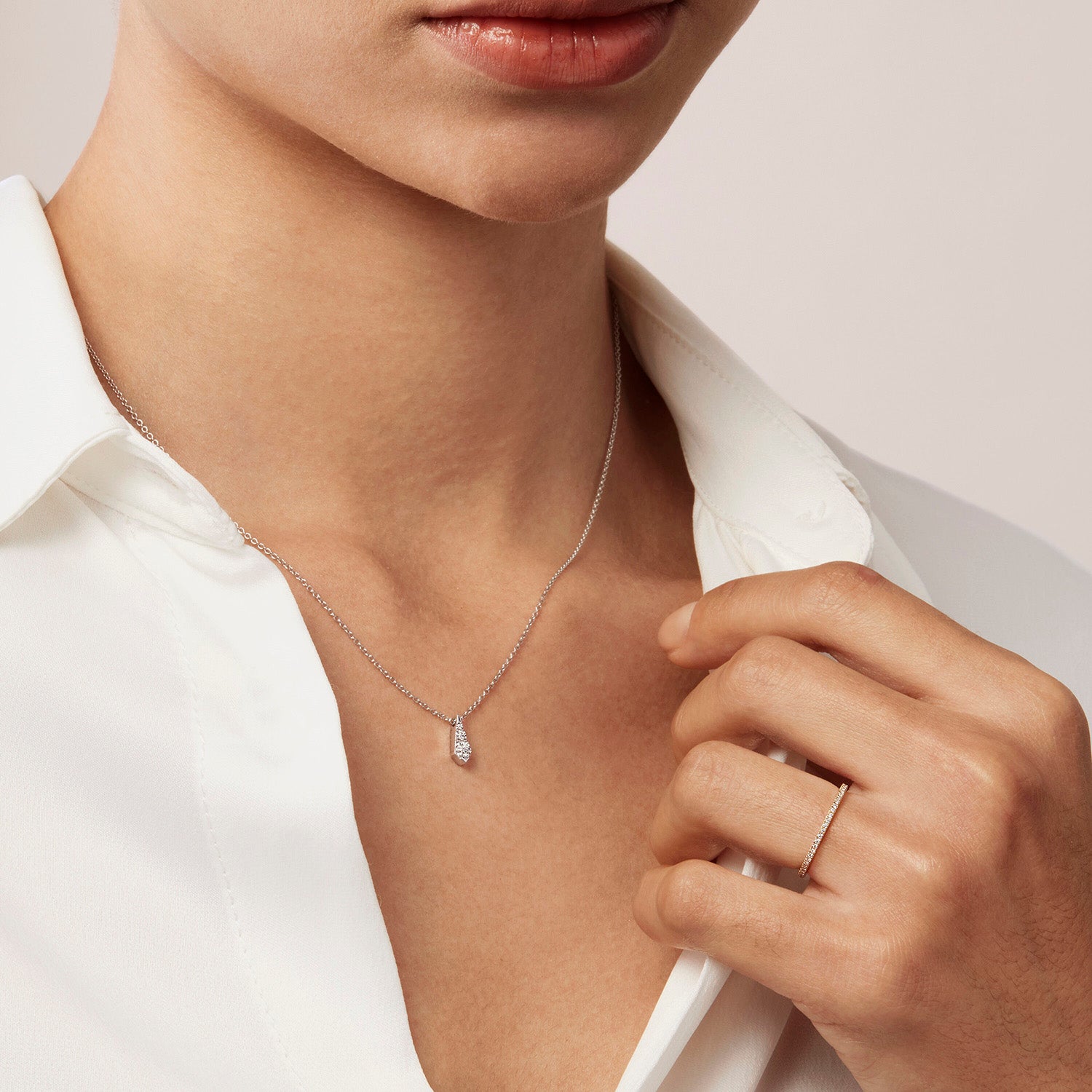 HOF 18KY Gold Classic Eternity Band