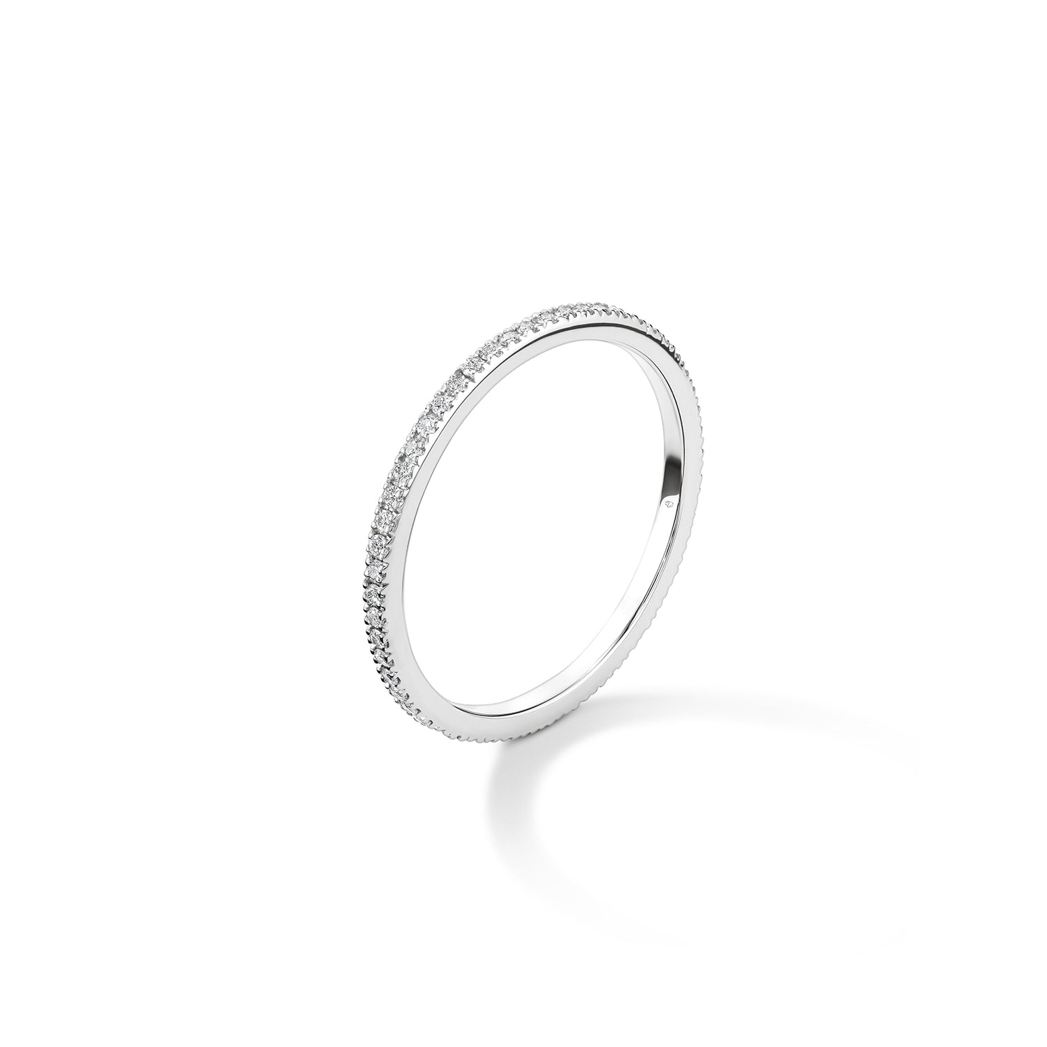 HOF 18KW Gold Classic Eternity Band
