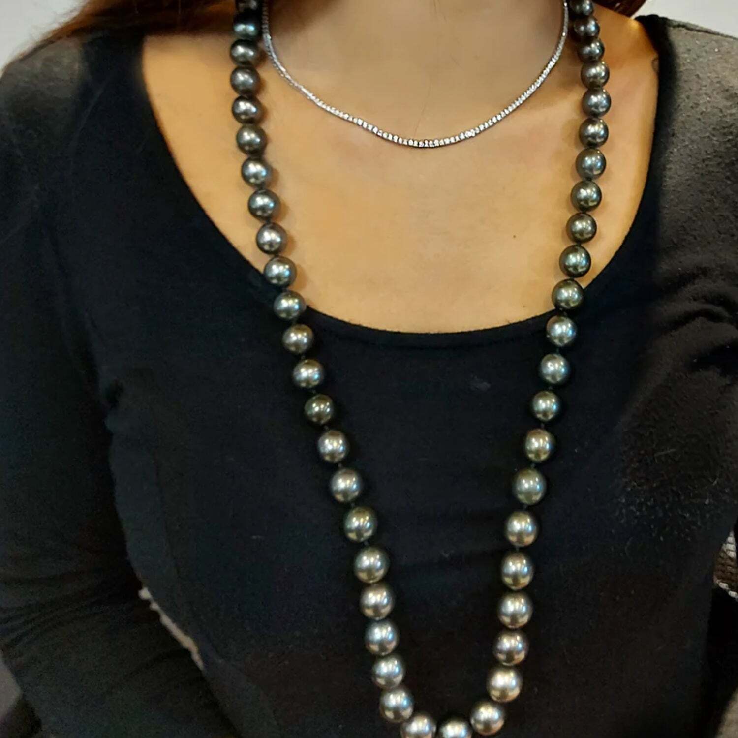 Video Thumbnail: Untitled Design 2024 06 - Tahitian Graduated Pearl Necklace