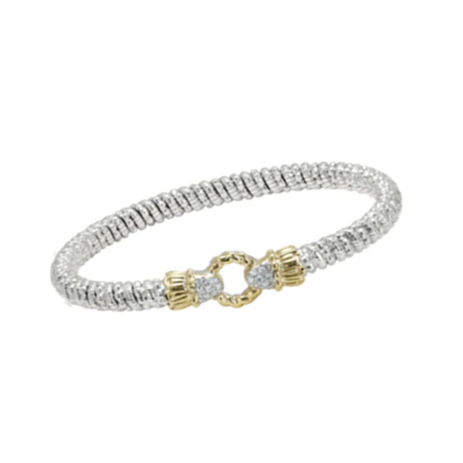 Vahan Gold & Sterling Silver Le Cercle Bracelet
