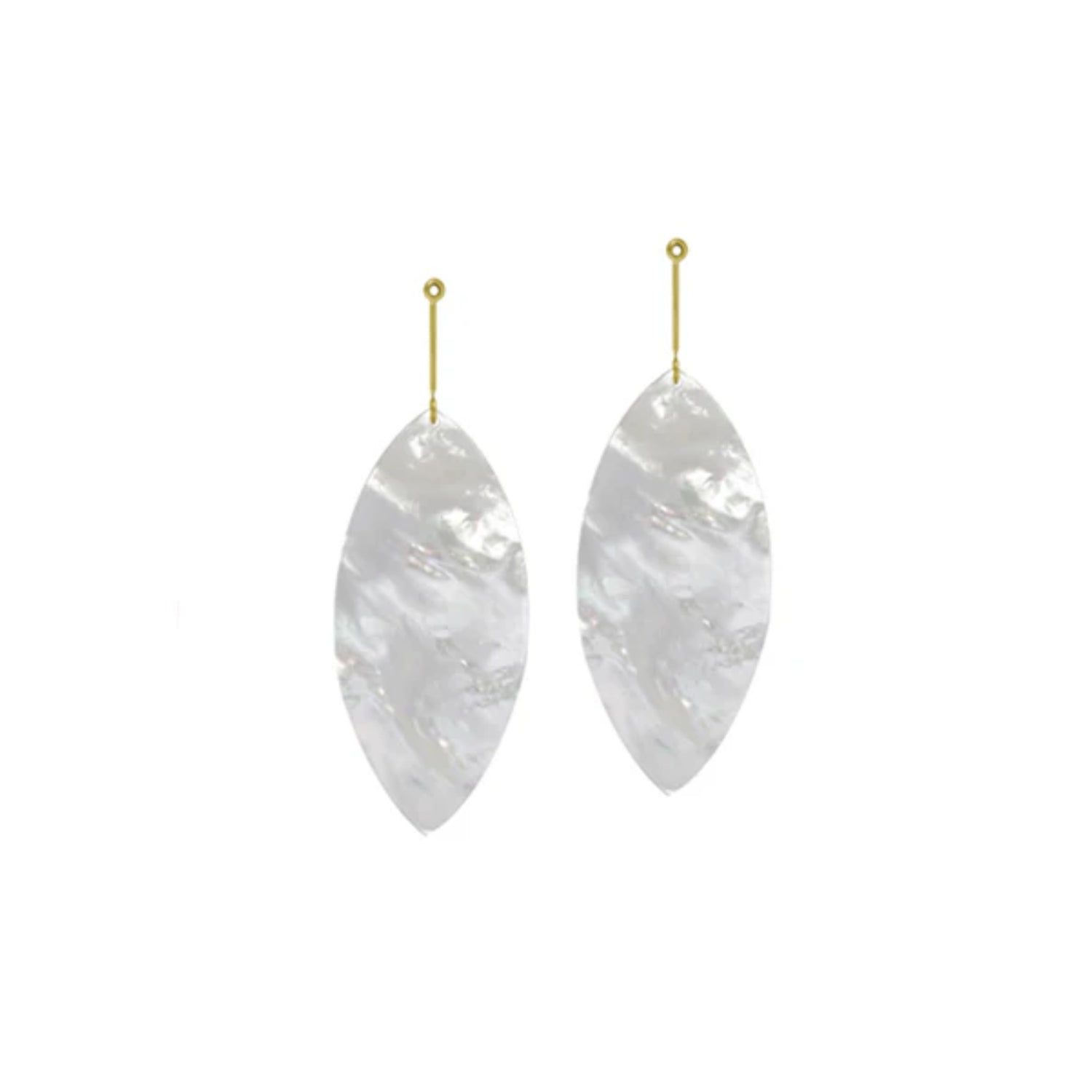 Mother Of Pearl Enhancer Earrings