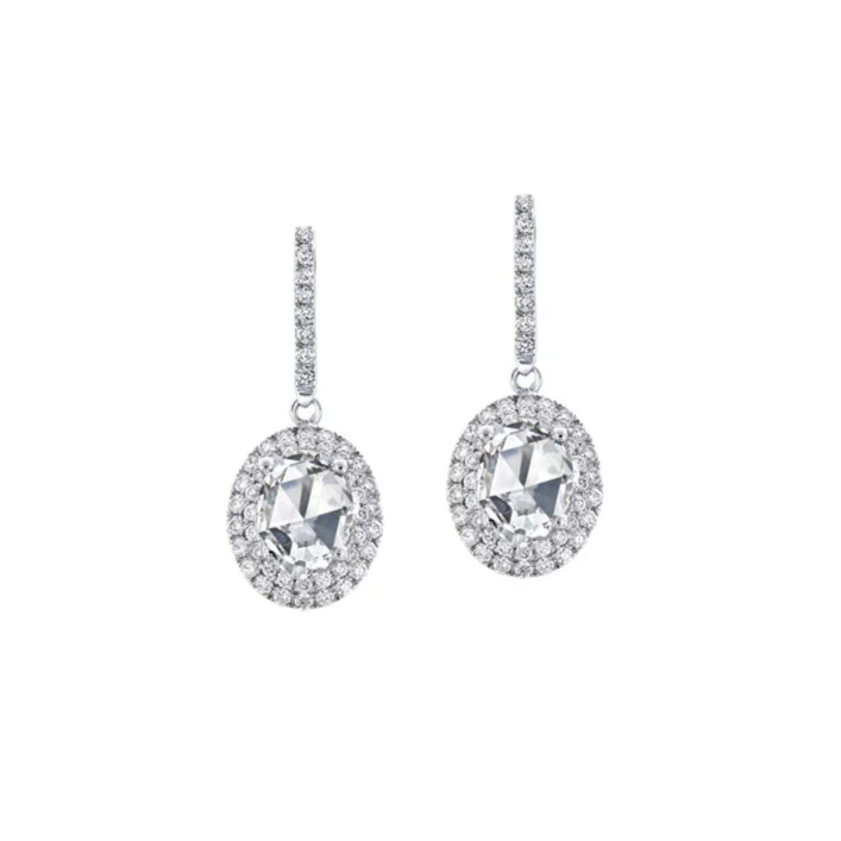 Video Thumbnail: Untitleddesign 2024 05 - Quartz Halo Diamond Drop Earrings