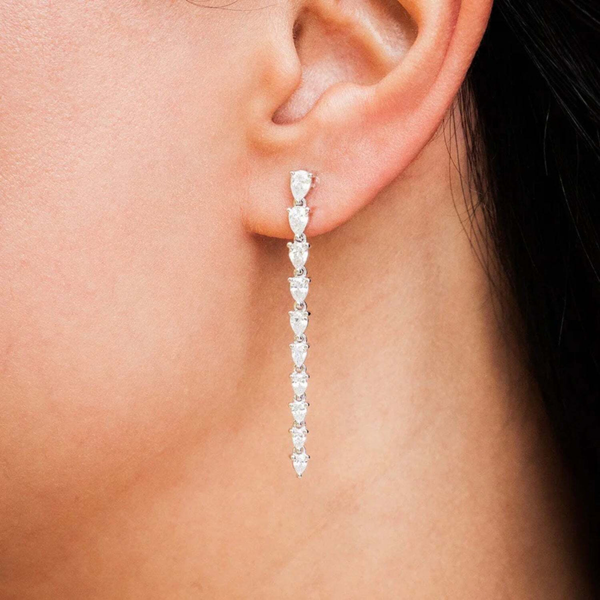 Video Thumbnail: Untitleddesign 2024 05 - Pear Cut Diamond Drop Earrings