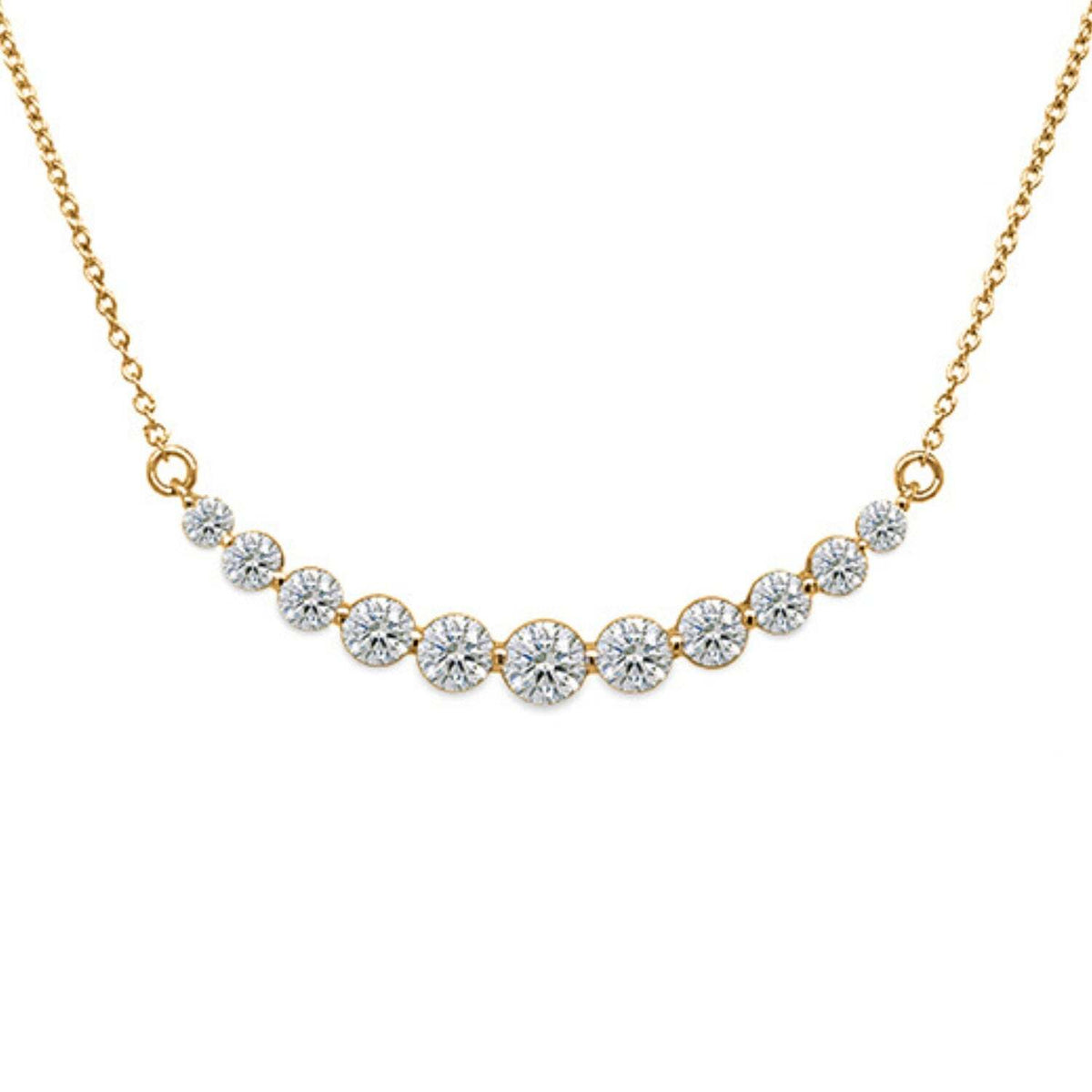Video Thumbnail: Untitleddesign 2024 06 - 14k Gold Smile Diamond Necklace