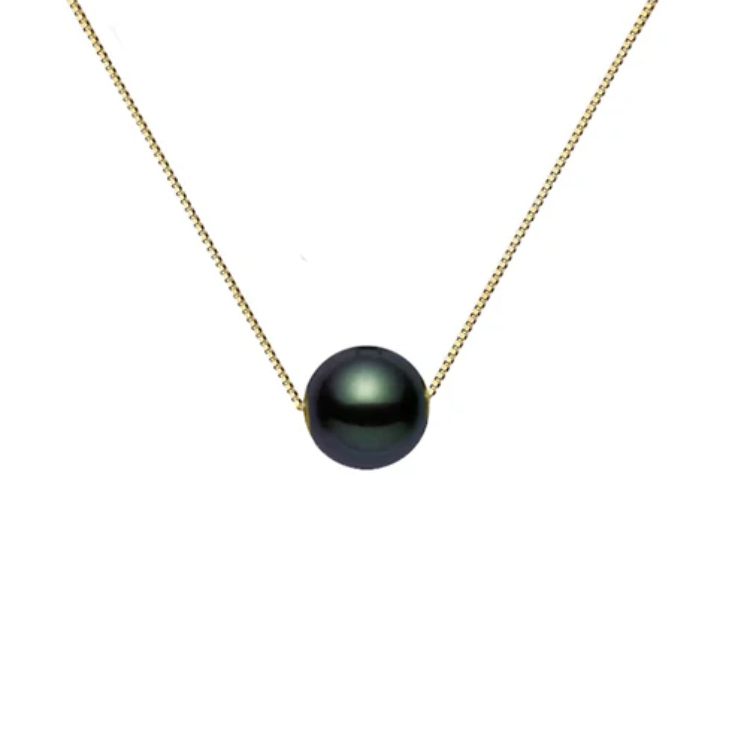 Tahitian Pearl Gold Necklace