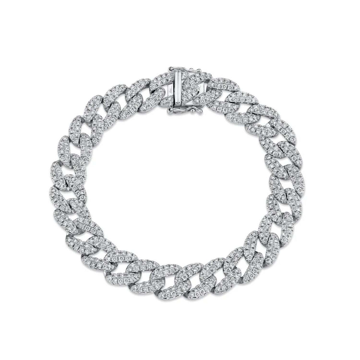 Video Thumbnail: Untitleddesign 2024 06 - Pave Diamond Curb Link Bracelet