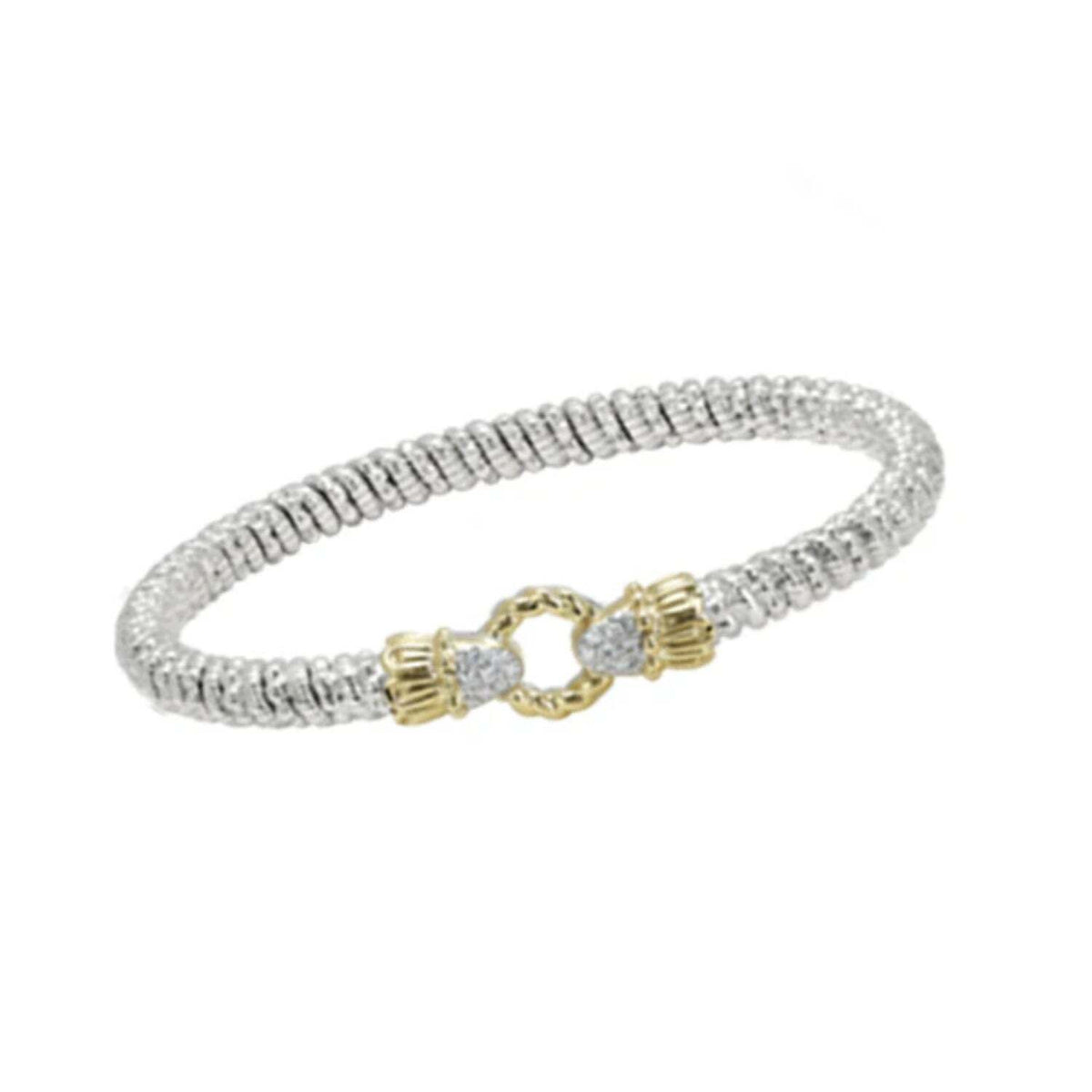 Vahan Gold & Sterling Silver Le Cercle Halo Bracelet