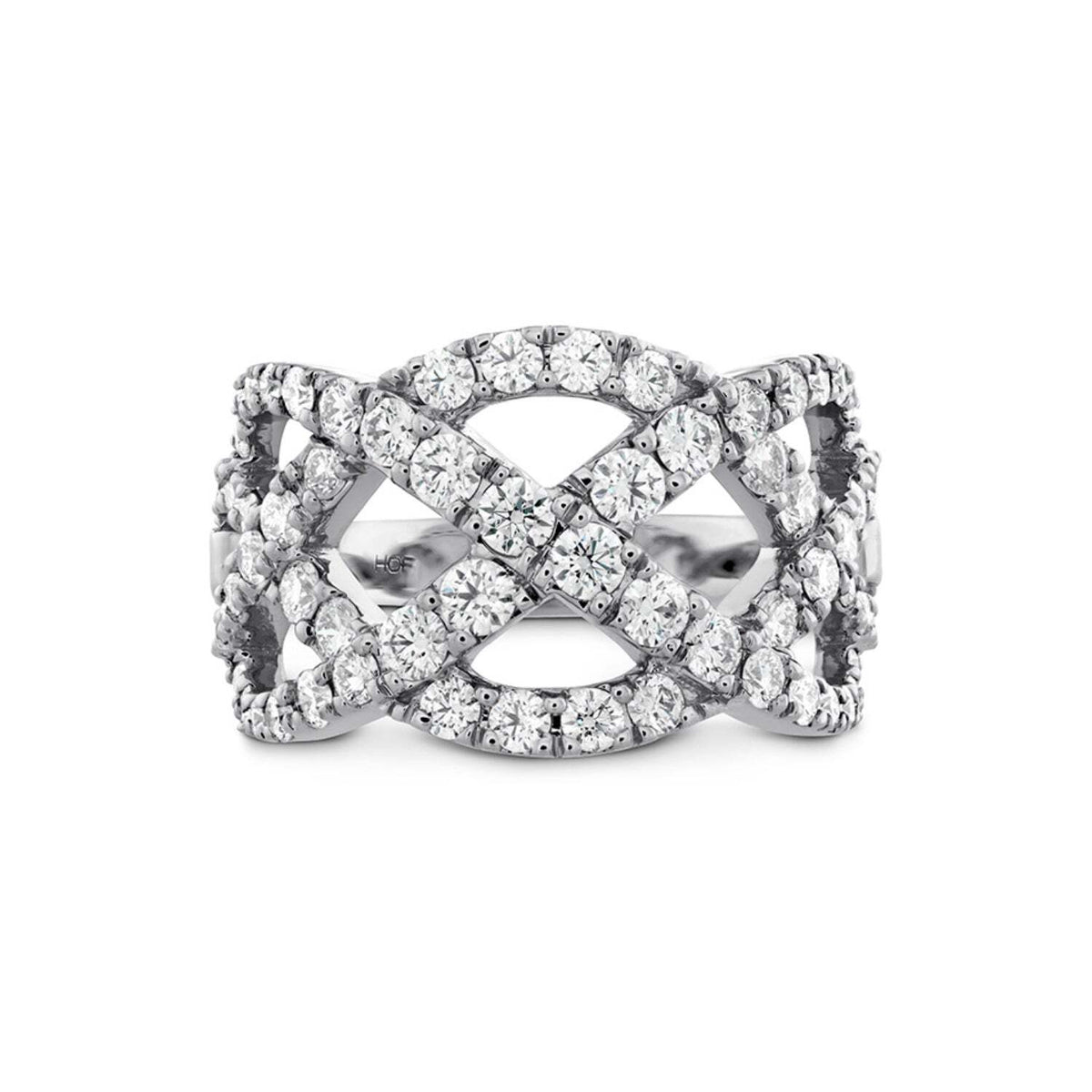 Hearts On Fire Intertwining Ring