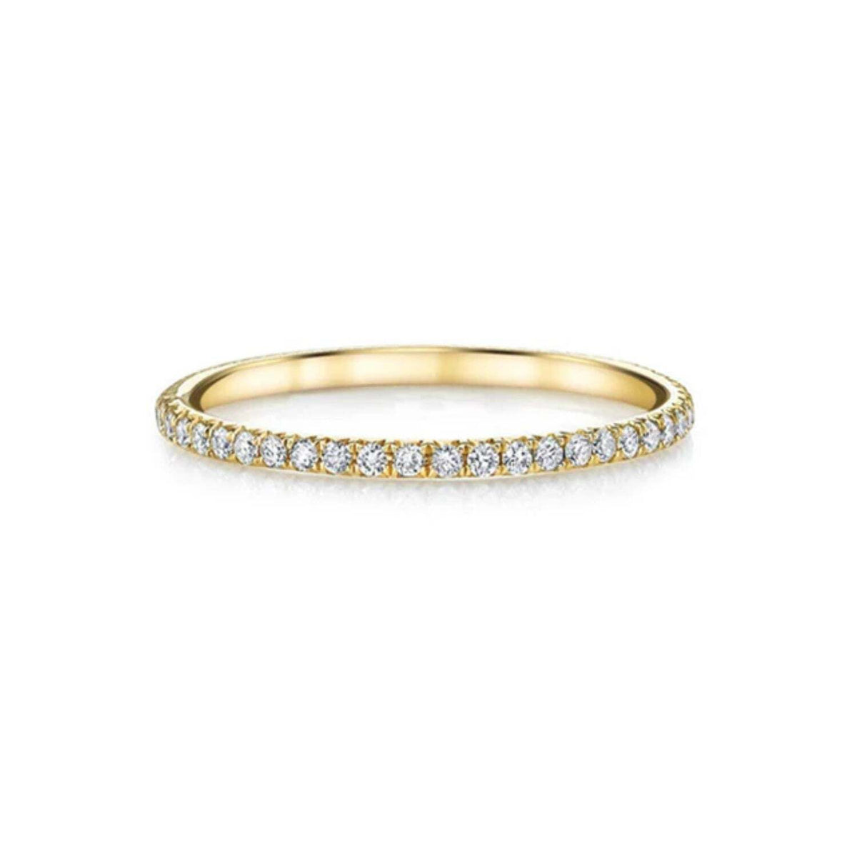 Video Thumbnail: Untitleddesign 2024 07 - Blair Half Eternity Diamond Wedding Band