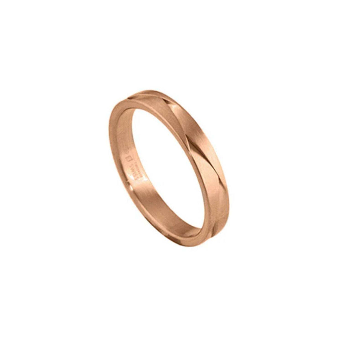 Furrer Jacot Men's Thin Braided Wedding Band