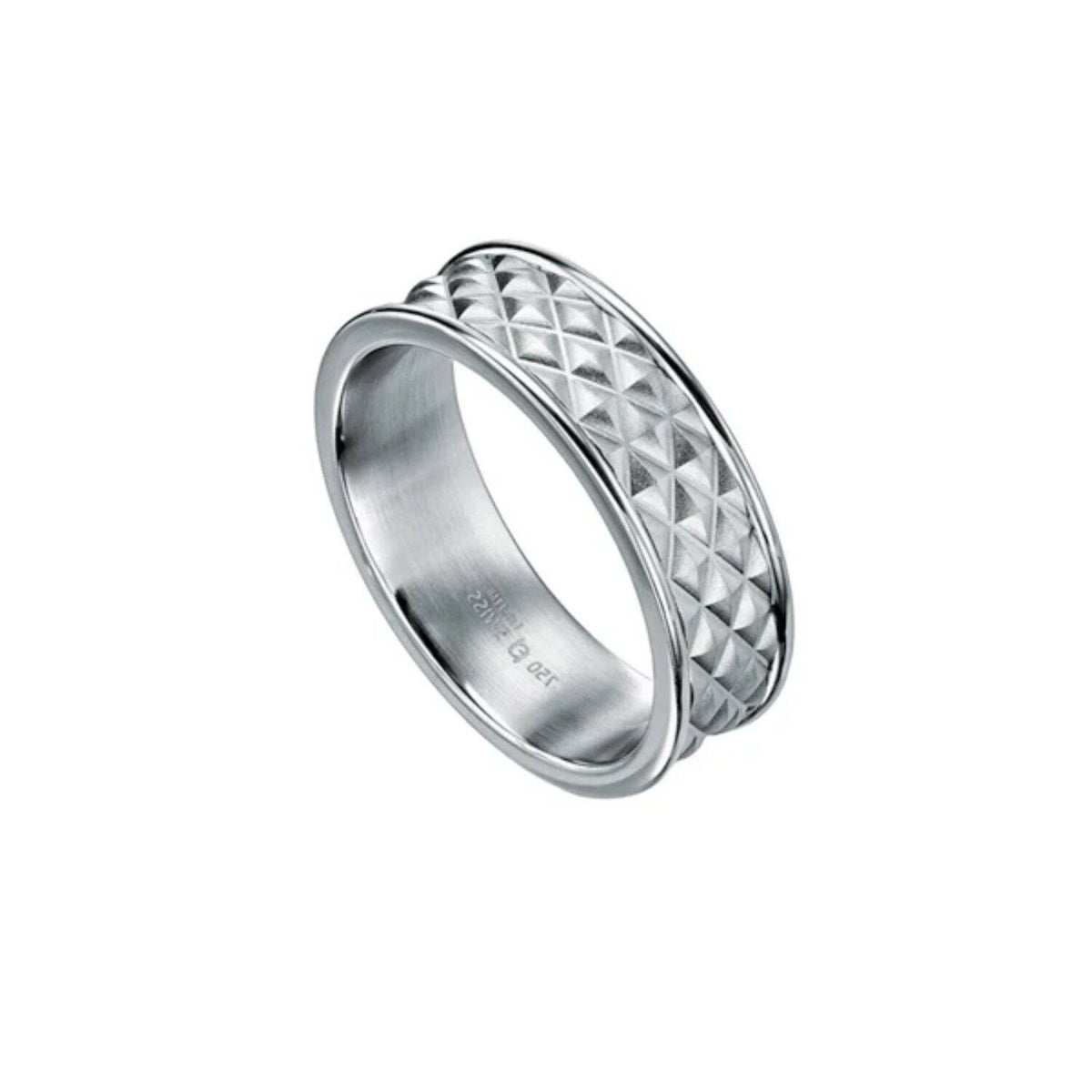 Furrer Jacot Men's Textured Wedding Band
