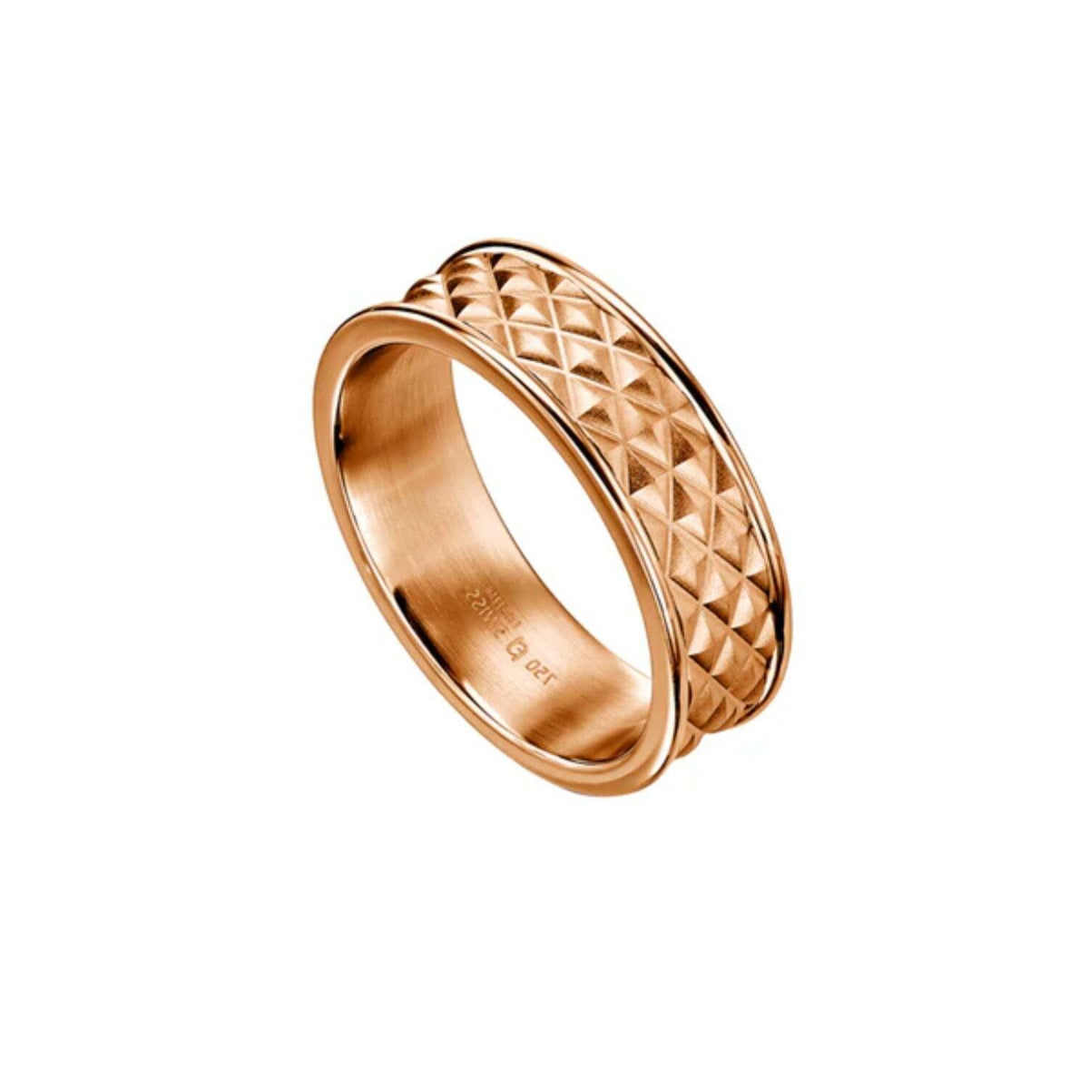 Furrer Jacot Men's Textured Wedding Band